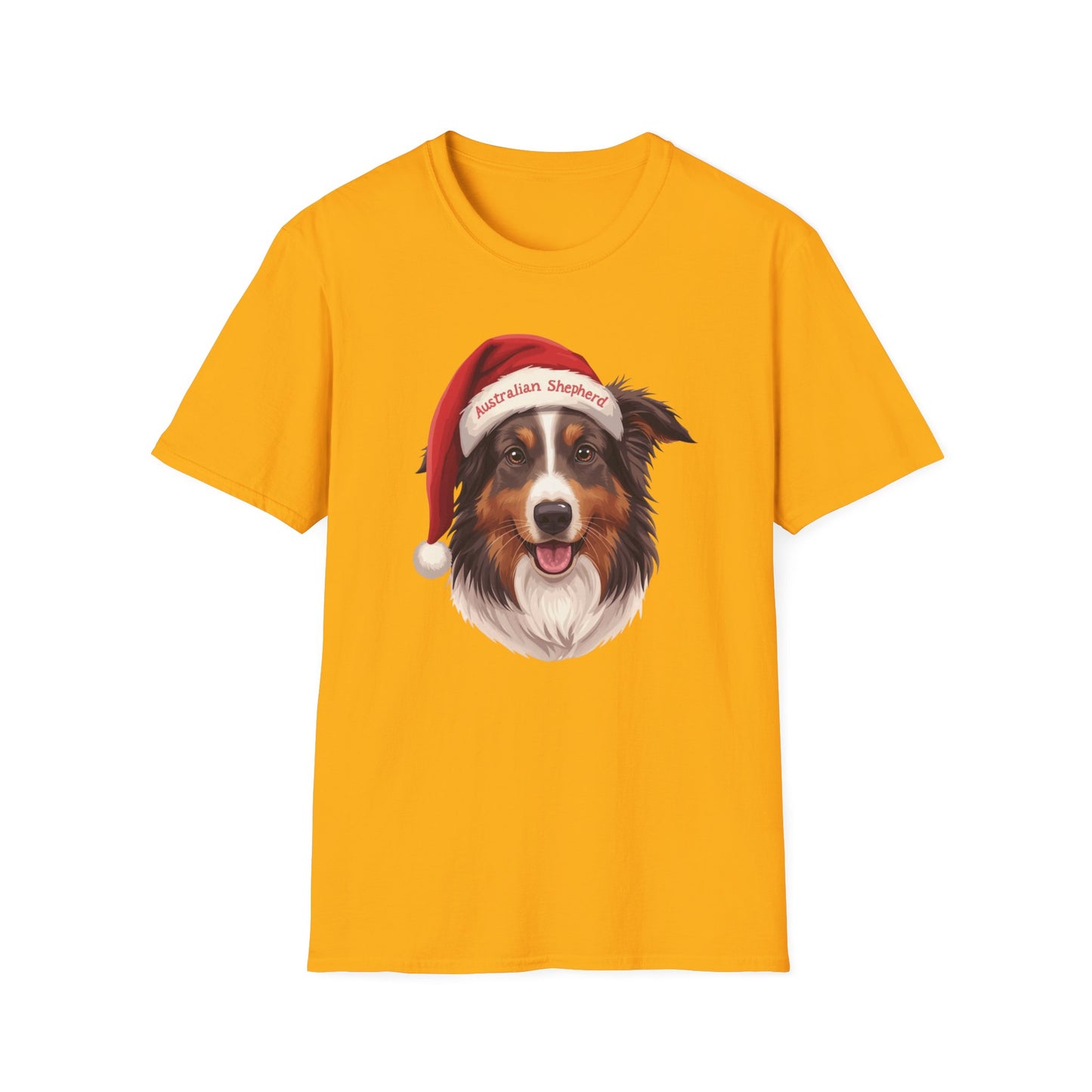 Australian Shepherd Dog Portrait Shirt – Aussie Dog Lover Gift, Cute Dog Mom Tee, Dog Dad Shirt, Pet Breed Apparel