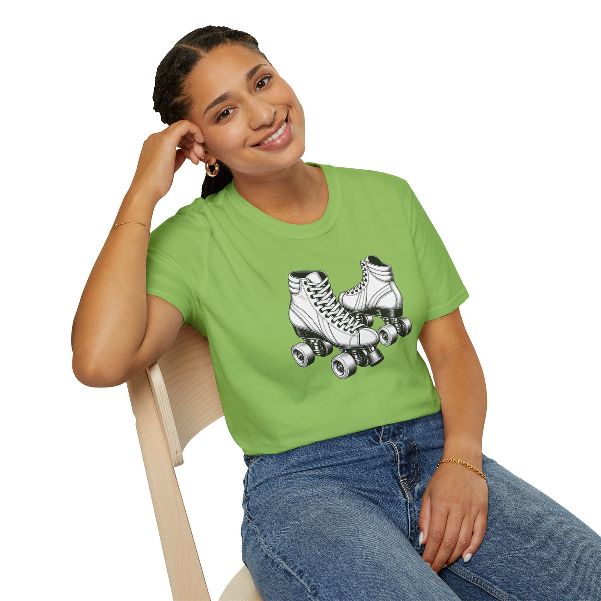 Retro Roller Skates Shirt, Quad Skate T-Shirt, Vintage Roller Rink Tee, Roller Skater Gift