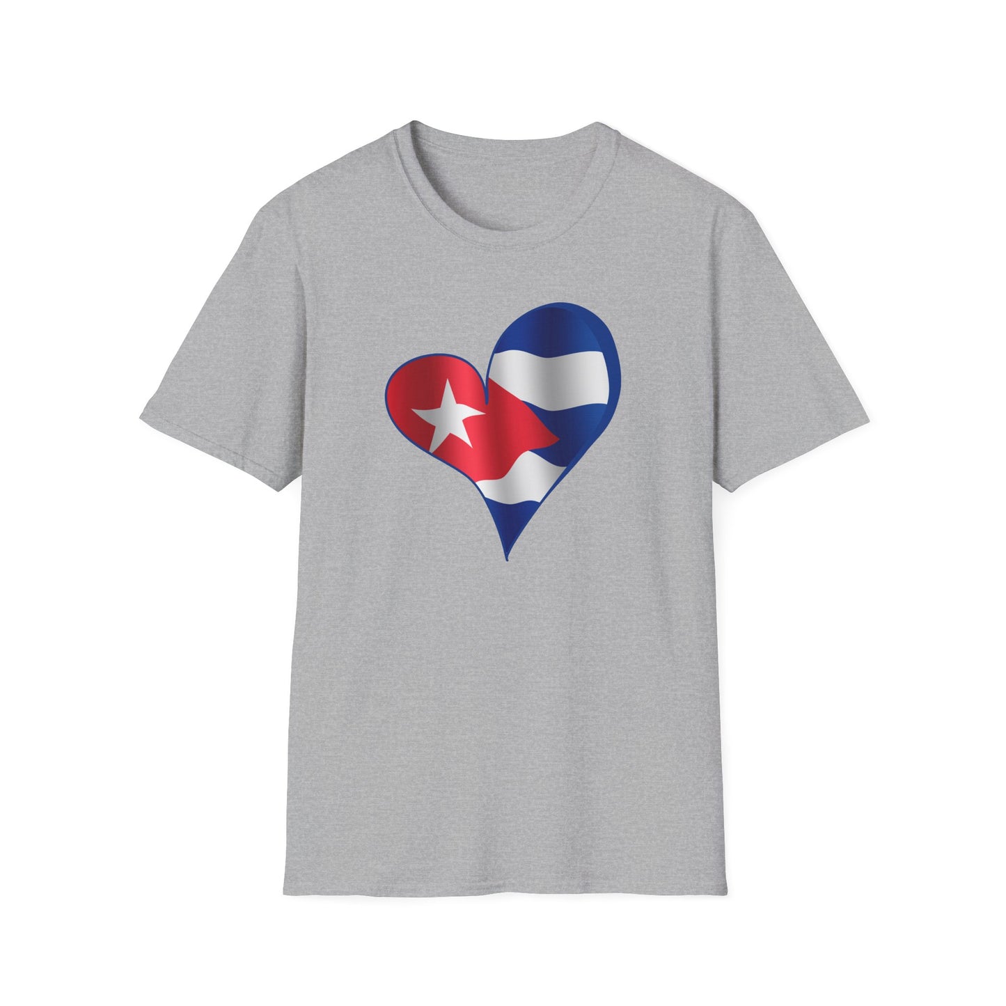 Cuba in my Heart T-Shirt, Cuba Shirt, Cuban Gift, Cuban Flag Shirt, Cubano Shirt, Cuban Flag shirt, Mother's Day Gift, Father's Day Gift