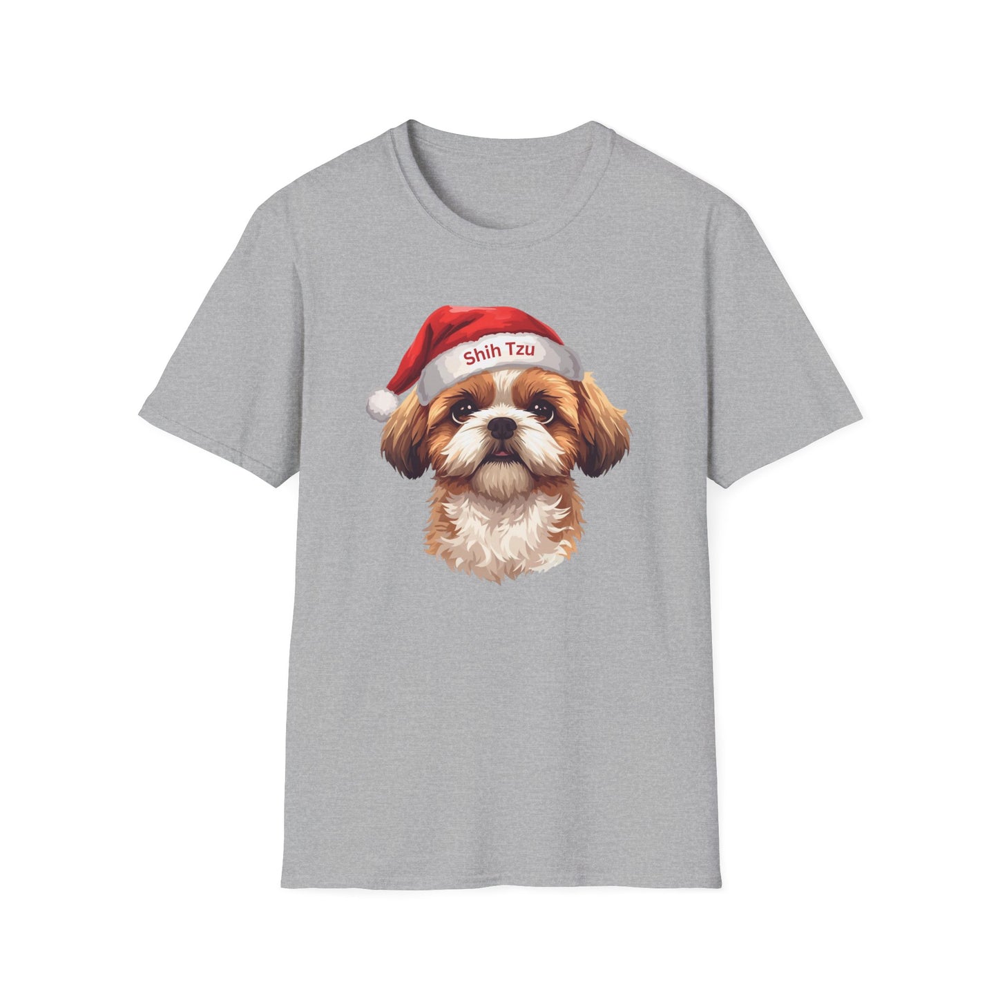 Shih Tzu Dog Portrait Shirt – Shih Tzu Dog Lover Gift, Cute Dog Mom Tee, Dog Dad Shirt, Pet Breed Apparel