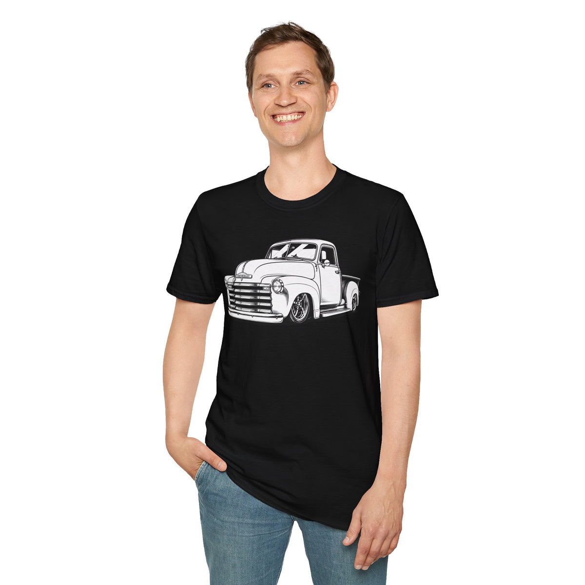 Vintage Pickup Truck Shirt, Classic Truck T-Shirt, Custom Truck Tee, Car Lover Gift, Garage Shirt