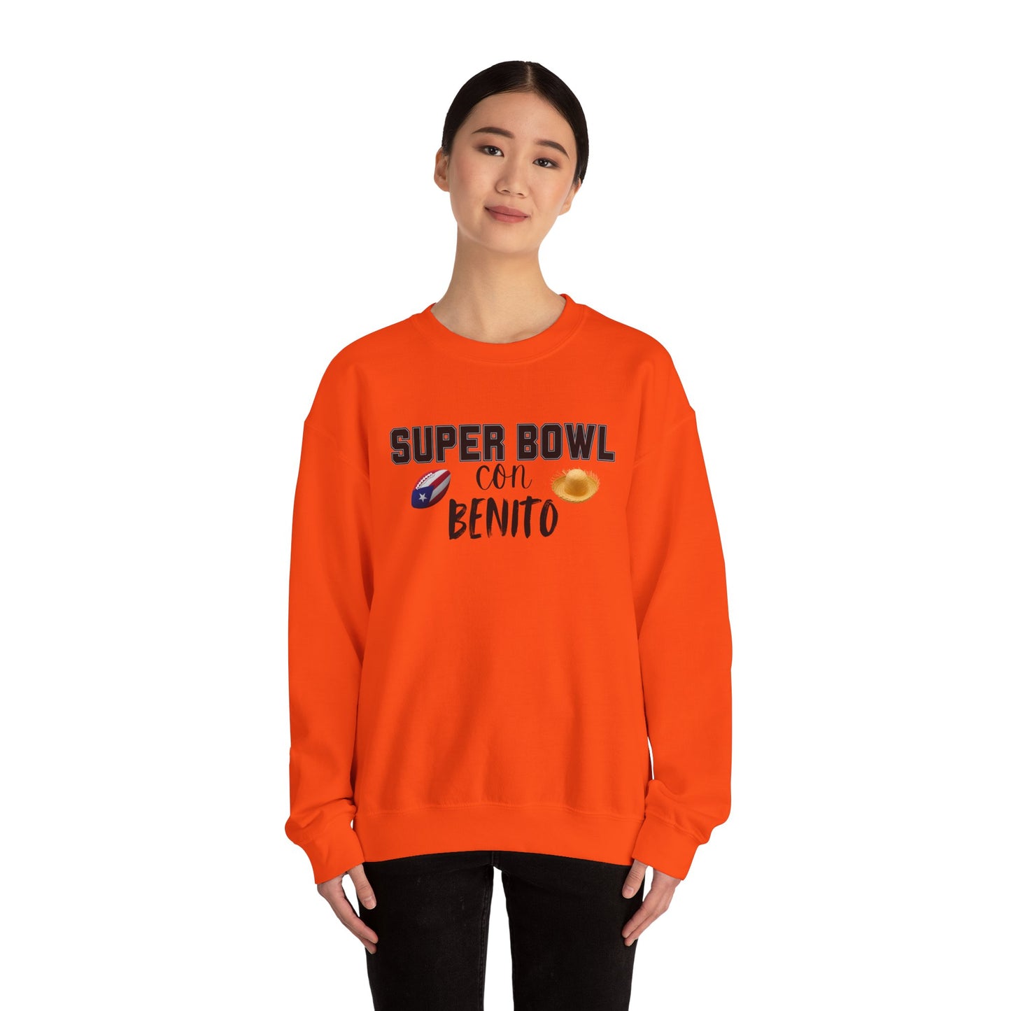 Benito Bowl Halftime 2026 Sweatshirt, Benito Bowl Shirt, Football Fan Gift, Puerto Rico Heritage Sweatshirt, Boriqua Pride Gift
