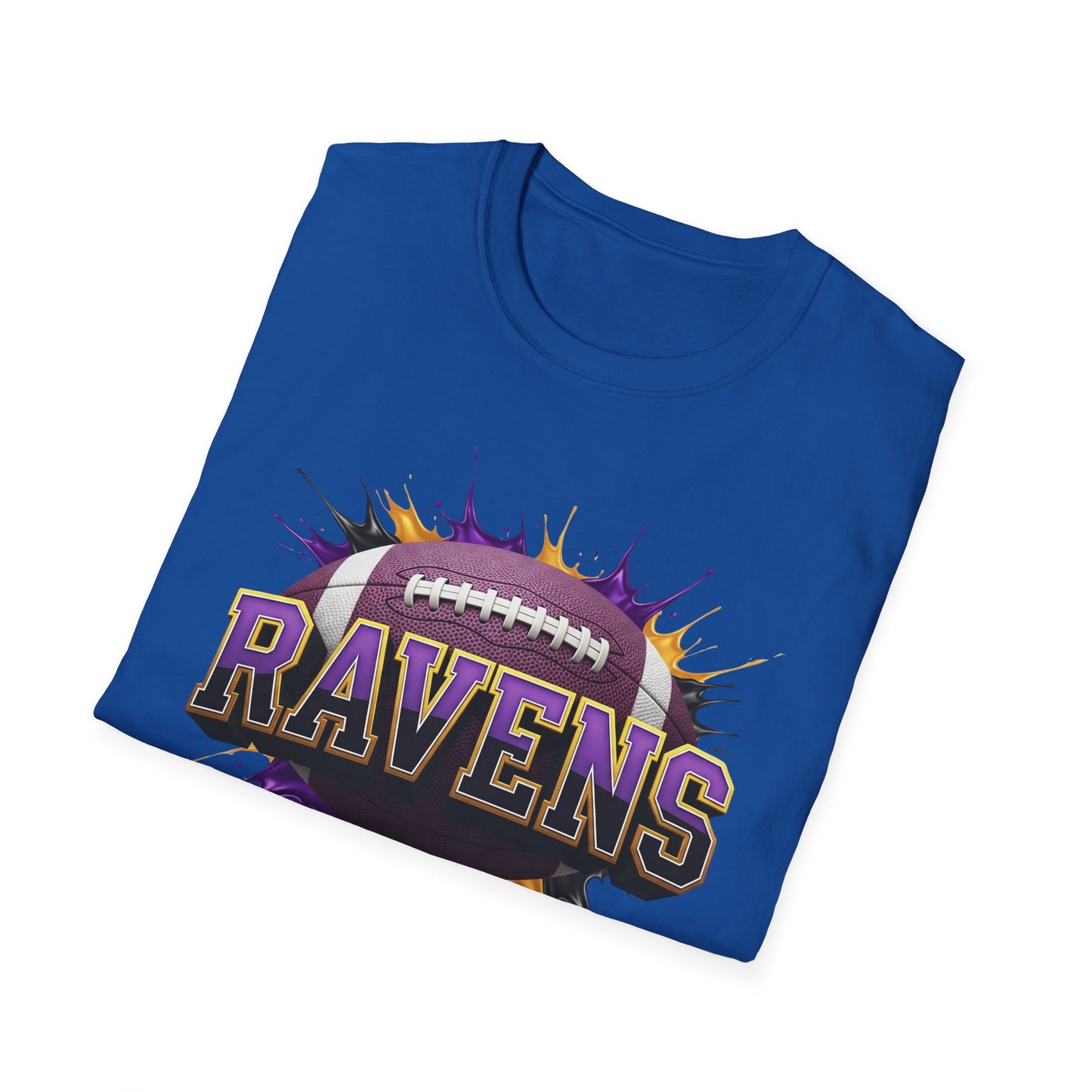 Baltimore Football Unisex T-Shirt, Baltimore Team Tee, Football Gift for Baltimore Fans, Game Day Shirt, Sports Fan Apparel Football Tee
