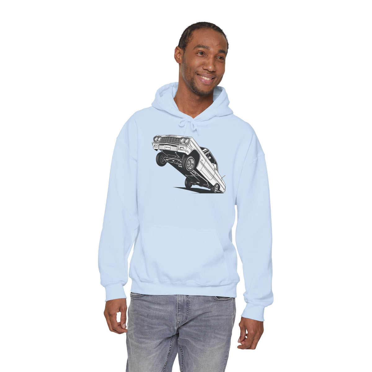 Classic Car Hoodie, Lowrider Car Hoodie, Vintage Auto Hoodie, Car Enthusiast Sweatshirt, Unisex Automotive Hoodie