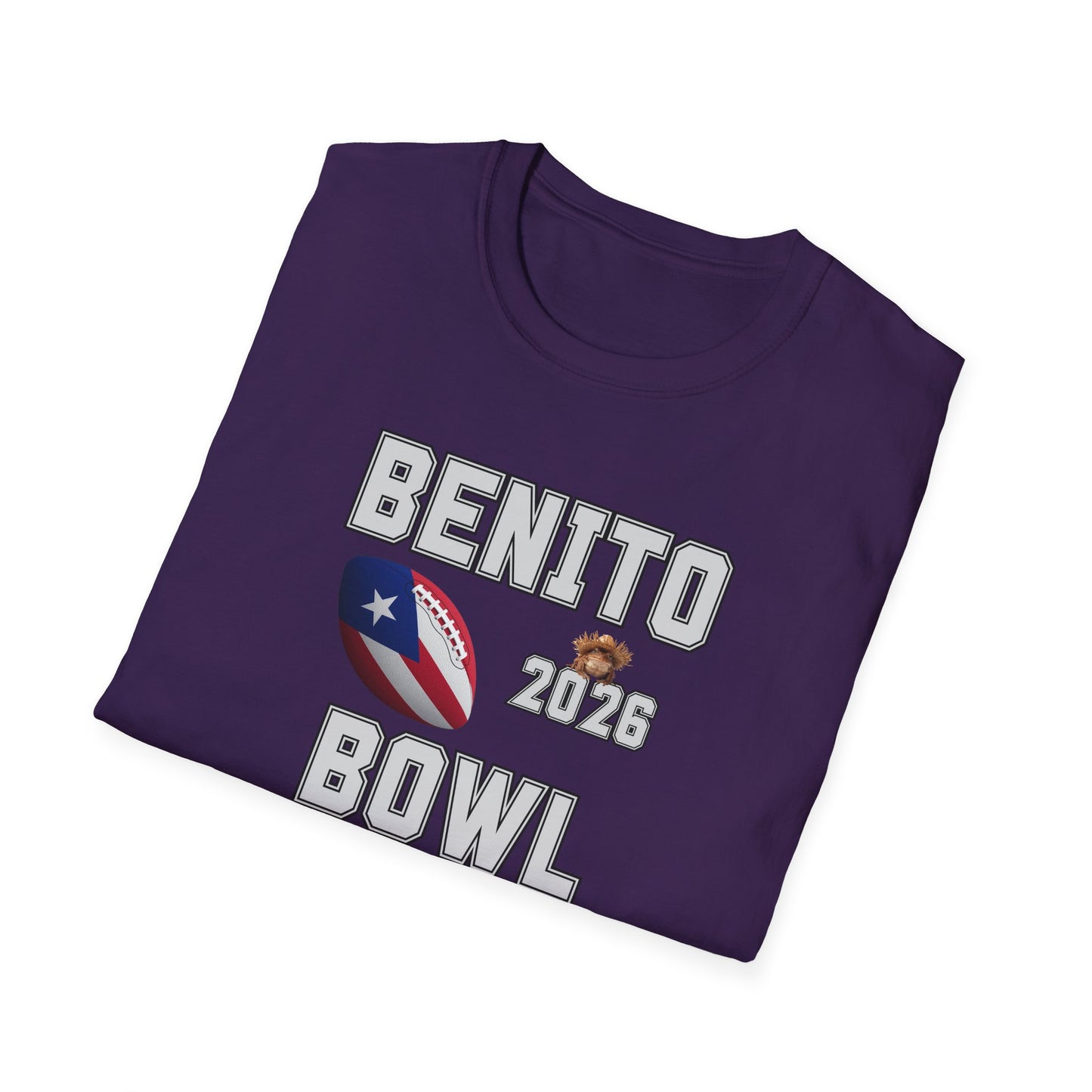 Benito Bowl Halftime Shirt 2026 T-Shirt, Benito Bowl Shirt, Football Fan Gift, Benito Tee, Puerto Rico Heritage Tee, Boriqua Pride Gift