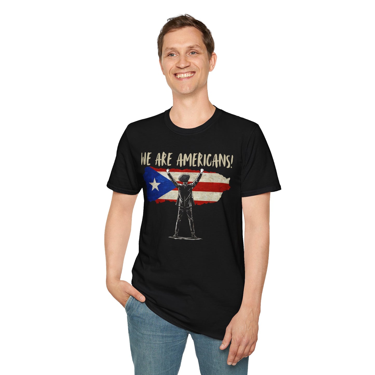 Benito We are Americans, Benito Bowl T-Shirt, Football Fan Gift, Puerto Rico Boricua Heritage Culture Pride Tee