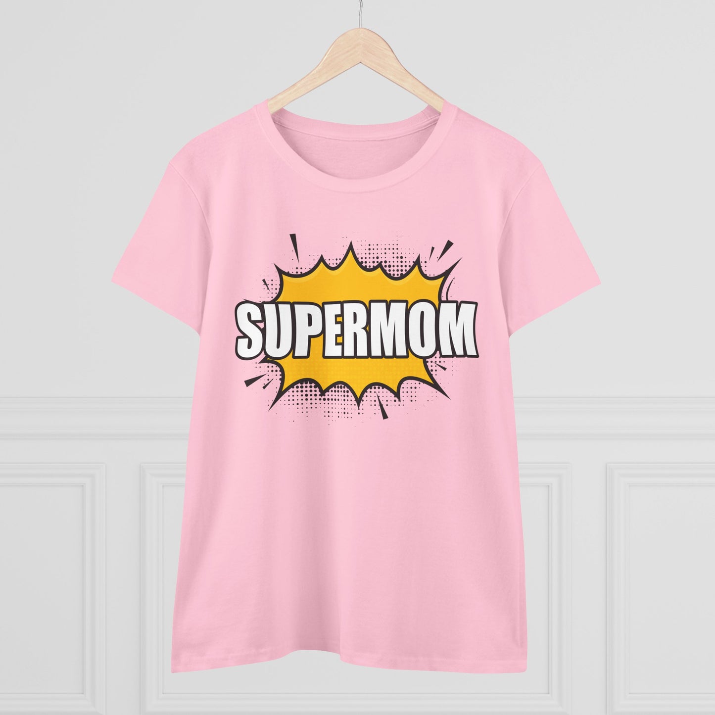 Supermom T-Shirt, Gift for Mom, Cute Summer Top, Mother's Day Gift, Family Gatherings, Casual Wear, Mom's Birthday, Supermom