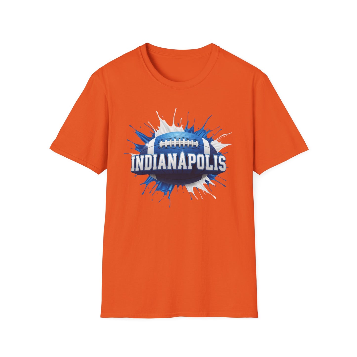 Indianapolis Football Unisex T-Shirt, Indianapolis Team Tee, Football Gift for Indianapolis Fans, Game Day Shirt, Sports Fan Apparel Tee