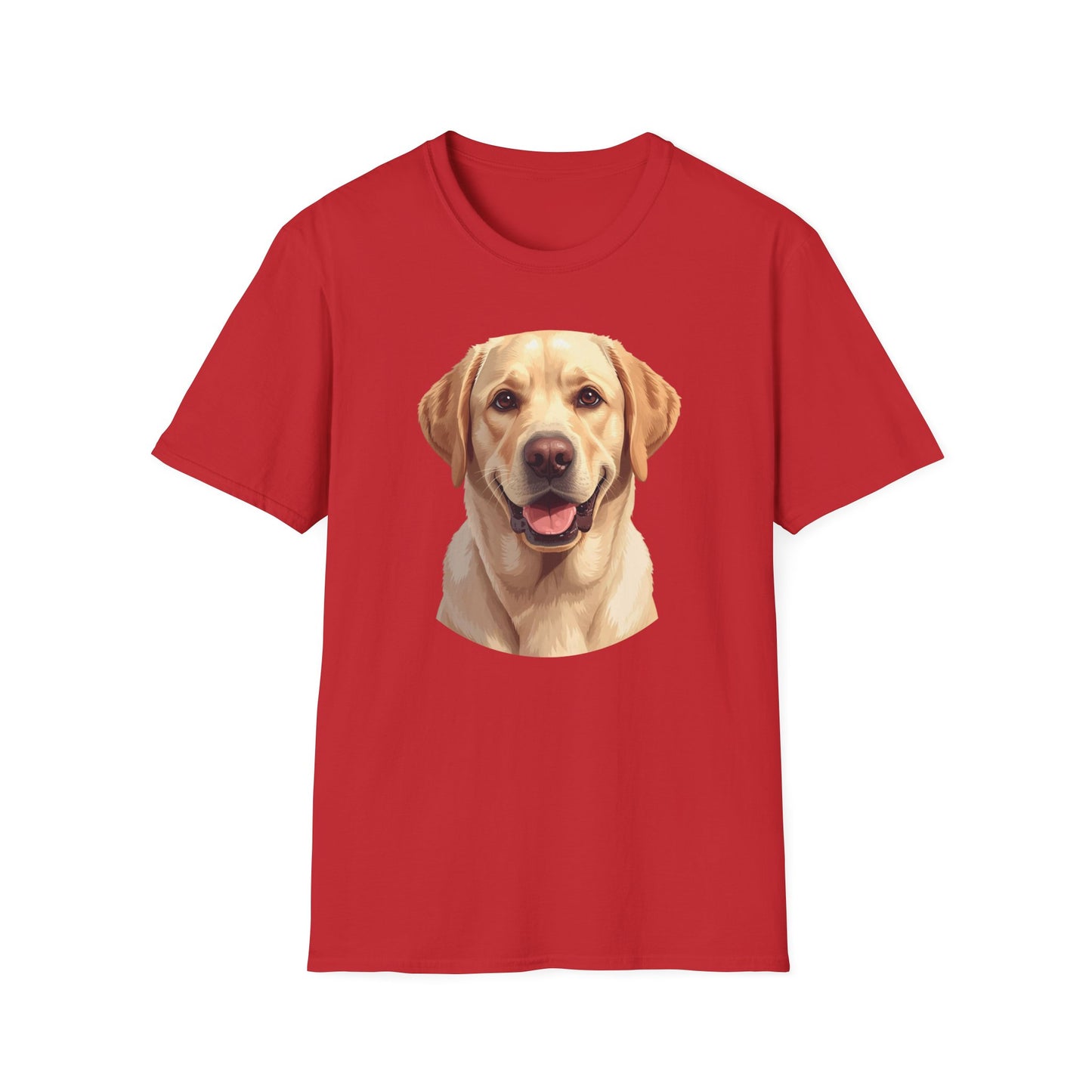 Labrador Retriever Dog Portrait Shirt – Lab Dog Lover Gift, Cute Dog Mom Tee, Dog Dad Shirt, Pet Breed Apparel