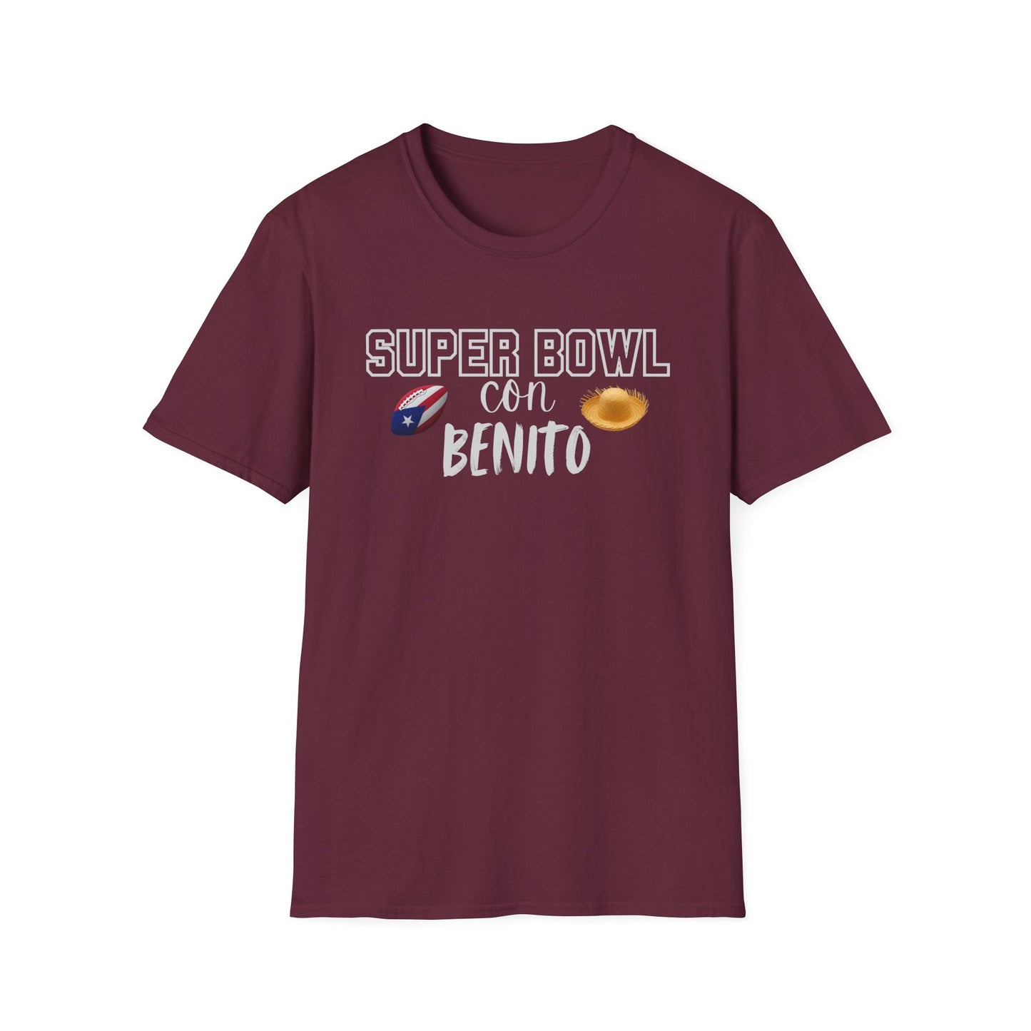 Benito Bowl Halftime Shirt 2026 T-Shirt, Benito Bowl Shirt, Football Fan Gift, Benito Tee, Puerto Rico Heritage Tee, Boriqua Pride Gift