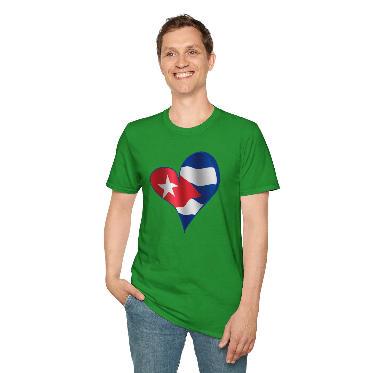 Cuba in my Heart T-Shirt, Cuba Shirt, Cuban Gift, Cuban Flag Shirt, Cubano Shirt, Cuban Flag shirt, Mother's Day Gift, Father's Day Gift