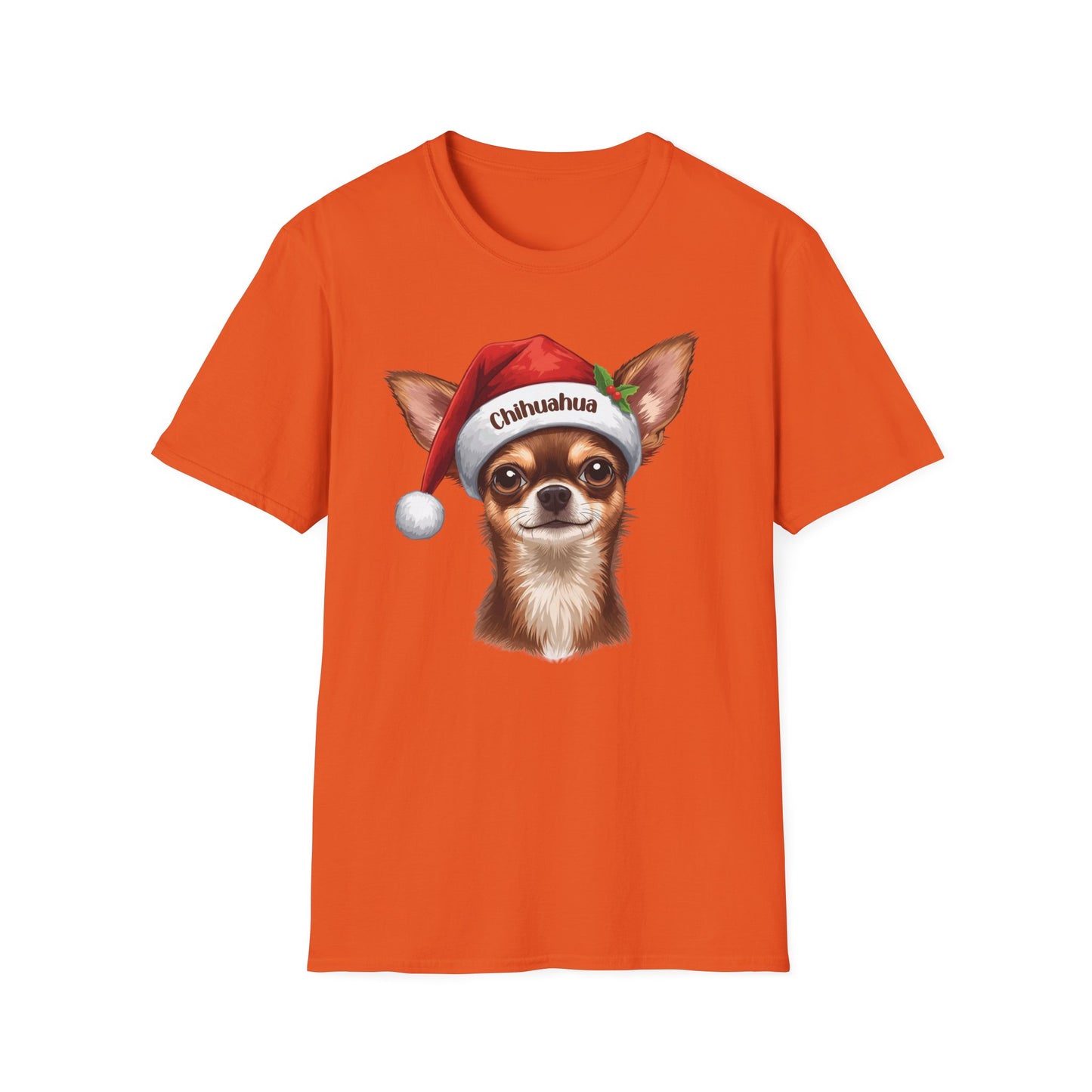Chihuahua Dog Portrait Shirt – Chihuahua Dog Lover Gift, Cute Dog Mom Tee, Dog Dad Shirt, Pet Breed Apparel