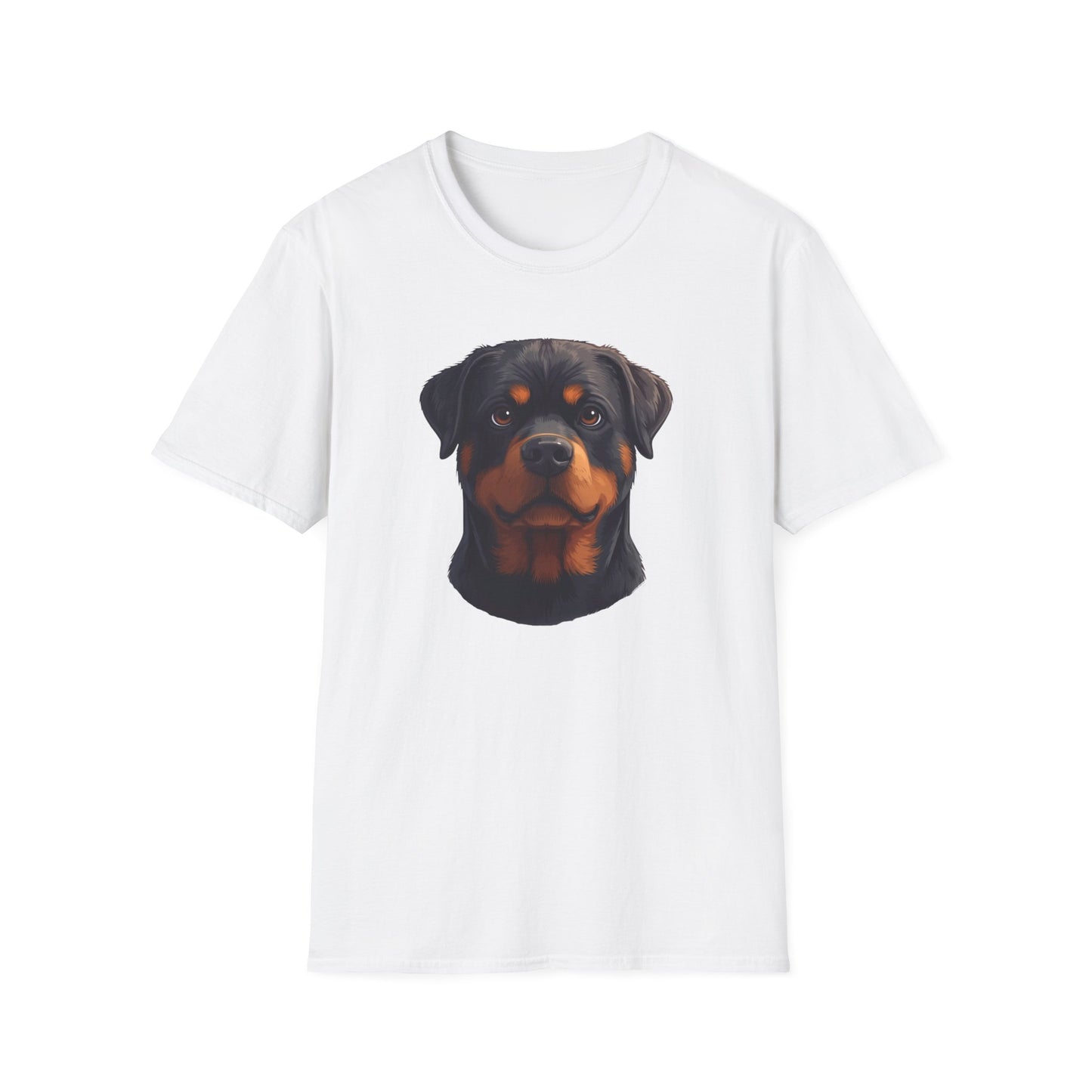 Rottweiler Dog Portrait Shirt – Rottweiler Dog Lover Gift, Cute Dog Mom Tee, Dog Dad Shirt, Pet Breed Apparel