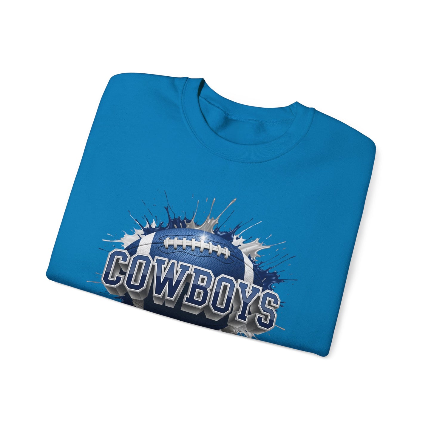 Dallas Football Sweatshirt, Dallas Team Sweatshirt, Football Gift for Dallas Fans, Game Day Sports Fan Football Apparel