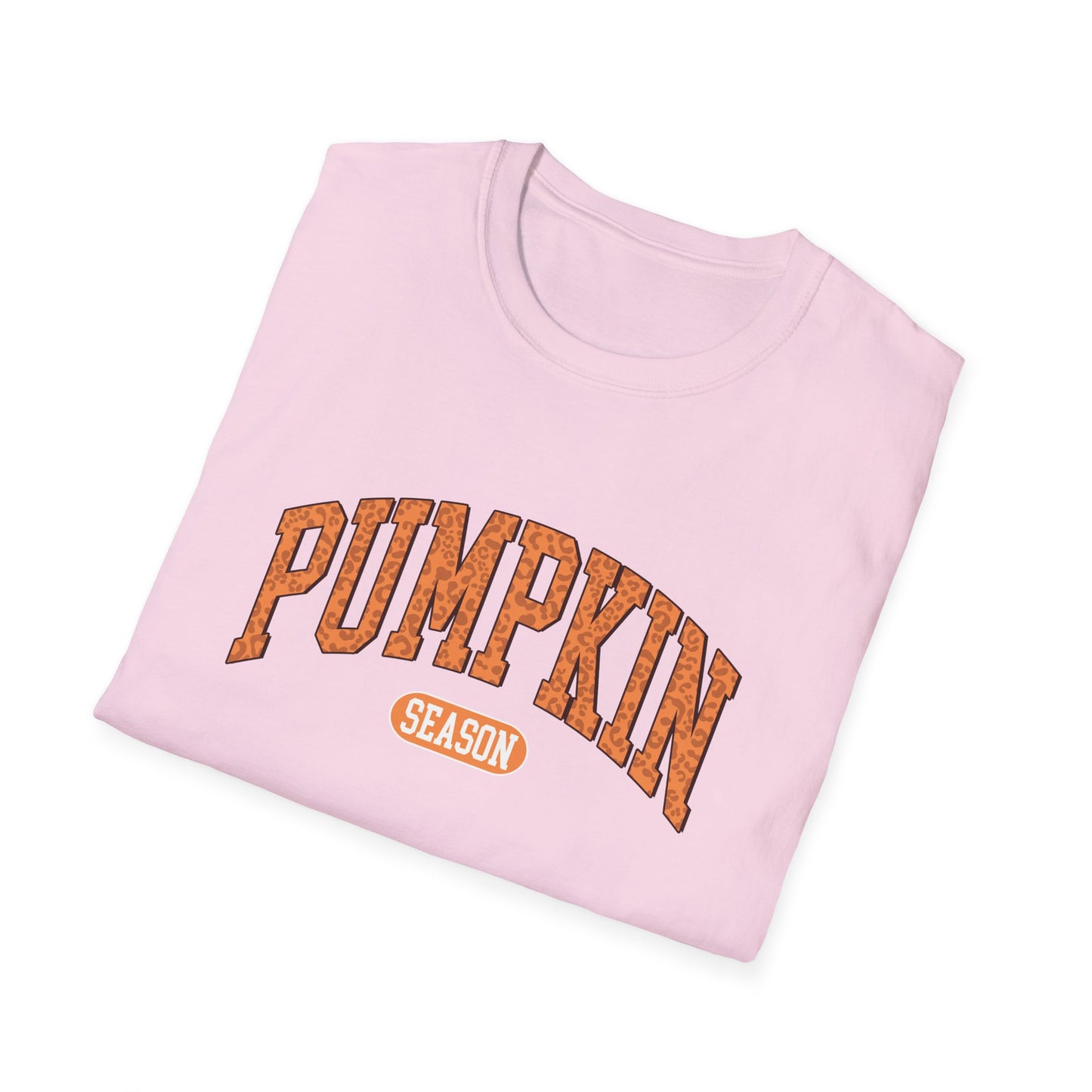 Pumpkin Season Fall T-Shirt - Cute Women's Autumn Tee, Thanksgiving Shirt, Pumpkin Thanksgiving Tee, Cozy Fall Tee for Her, Friendsgiving