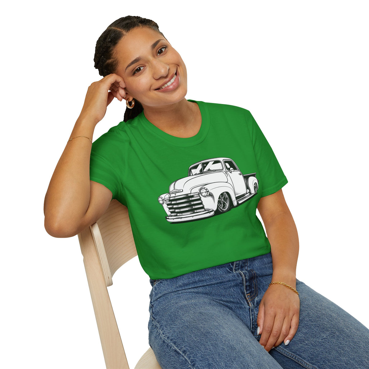 Vintage Pickup Truck Shirt, Classic Truck T-Shirt, Custom Truck Tee, Car Lover Gift, Garage Shirt