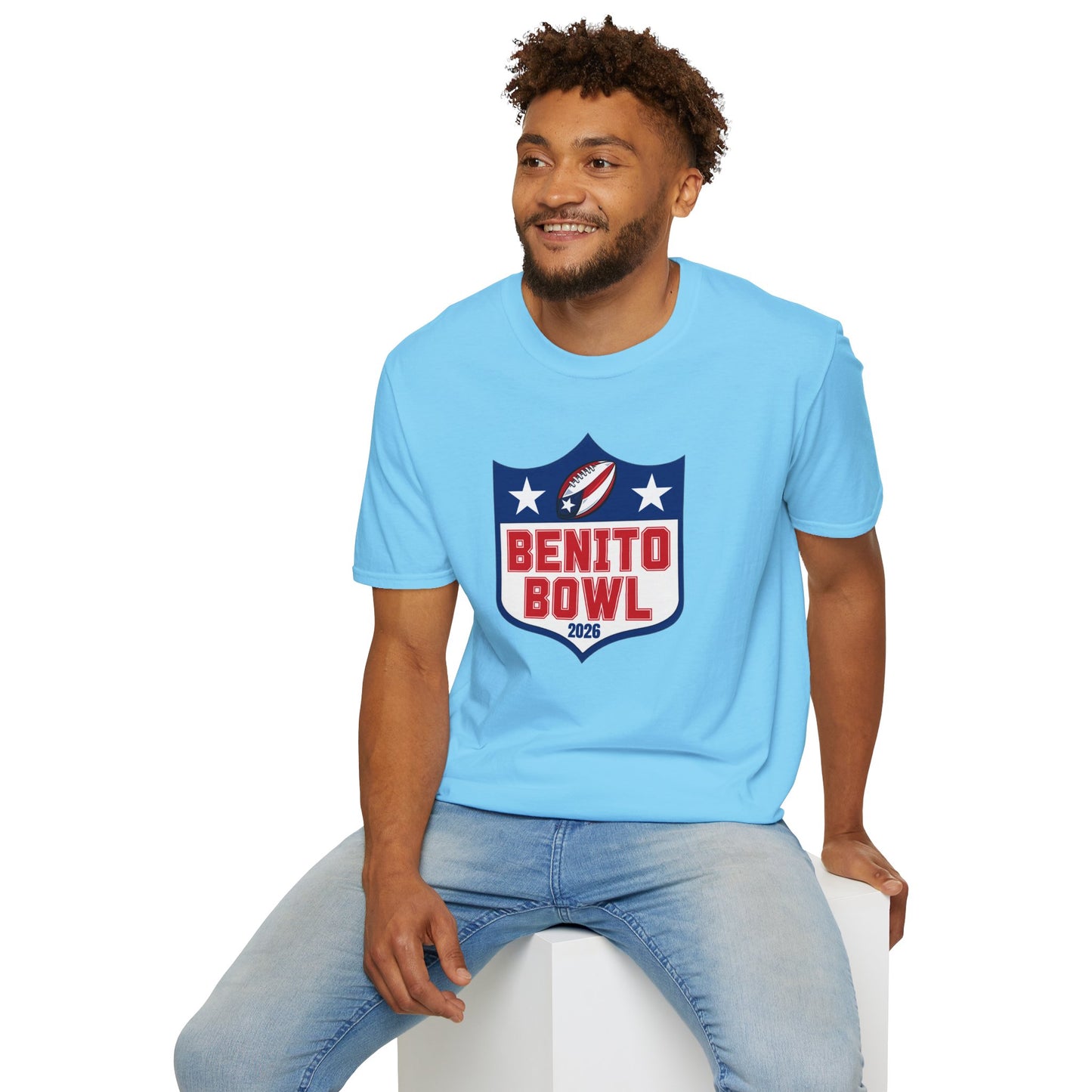 Benito Bowl 2026 Football T-shirt, Benito Bowl Shirt, Football Fan Gift, Puerto Rico Boricua Heritage Culture Pride Tee