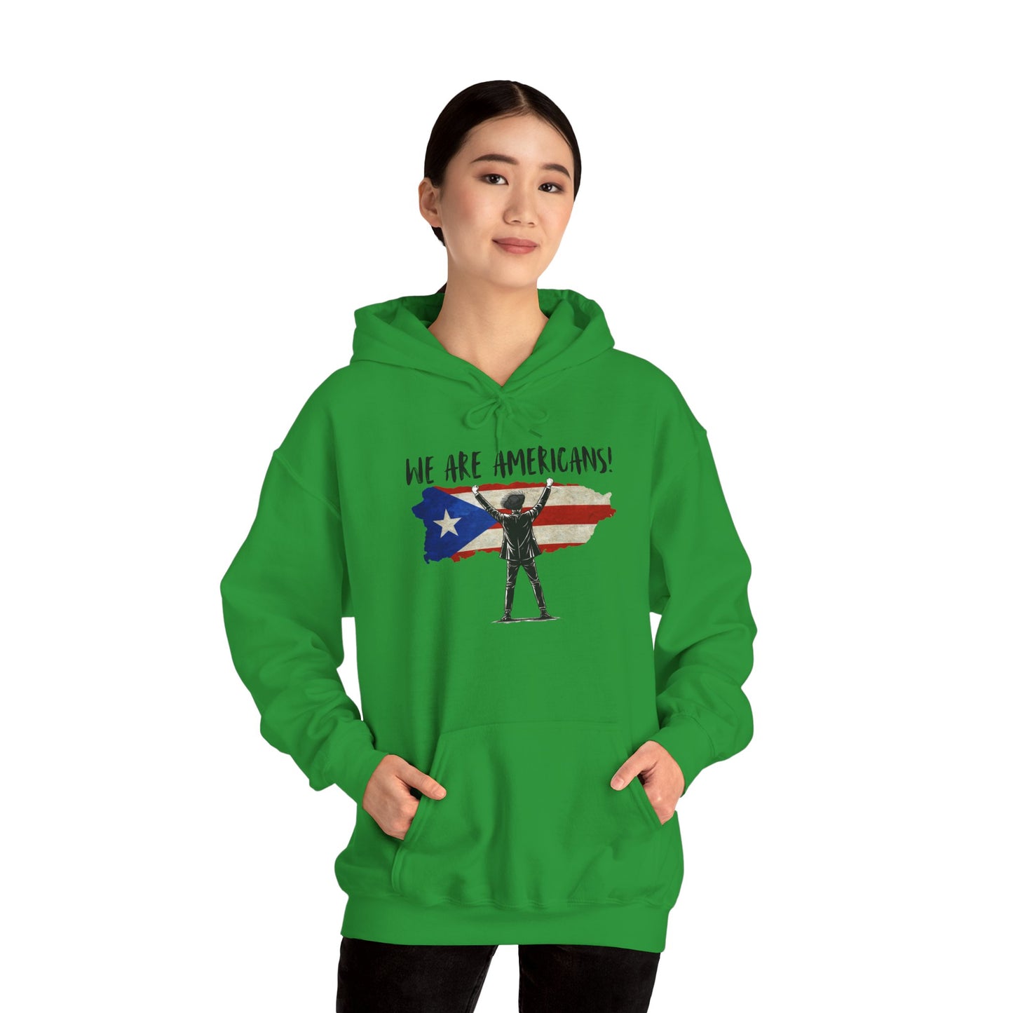 Benito We are Americans Hoodie, Benito Bowl, Football Fan Gift, Puerto Rico Boricua Heritage Culture Pride Hoodie