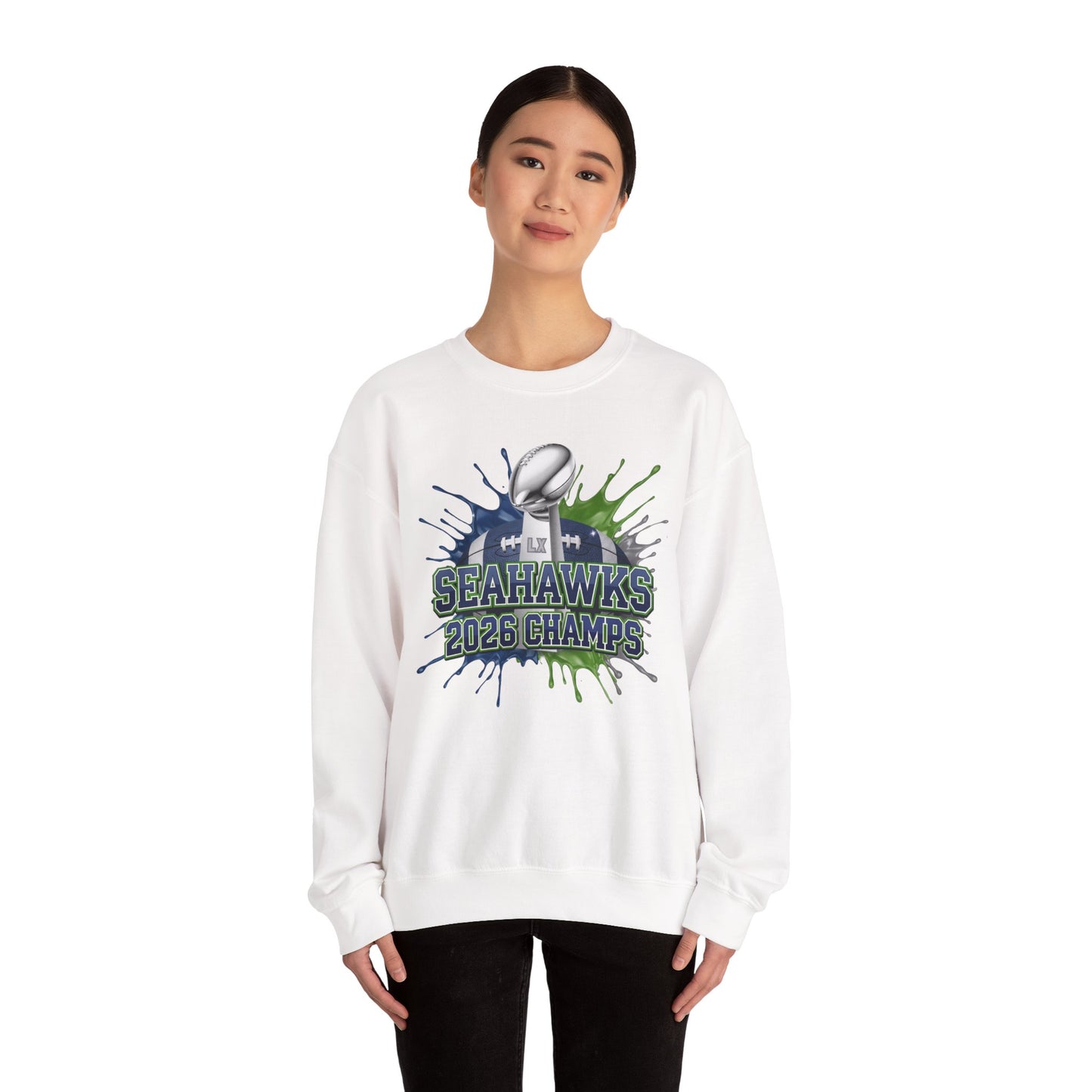 Seahawks 2026 Champions Sweatshirt, Seahawks Football  Fan, 2026 football Champs, Team Victory Sweatshirt