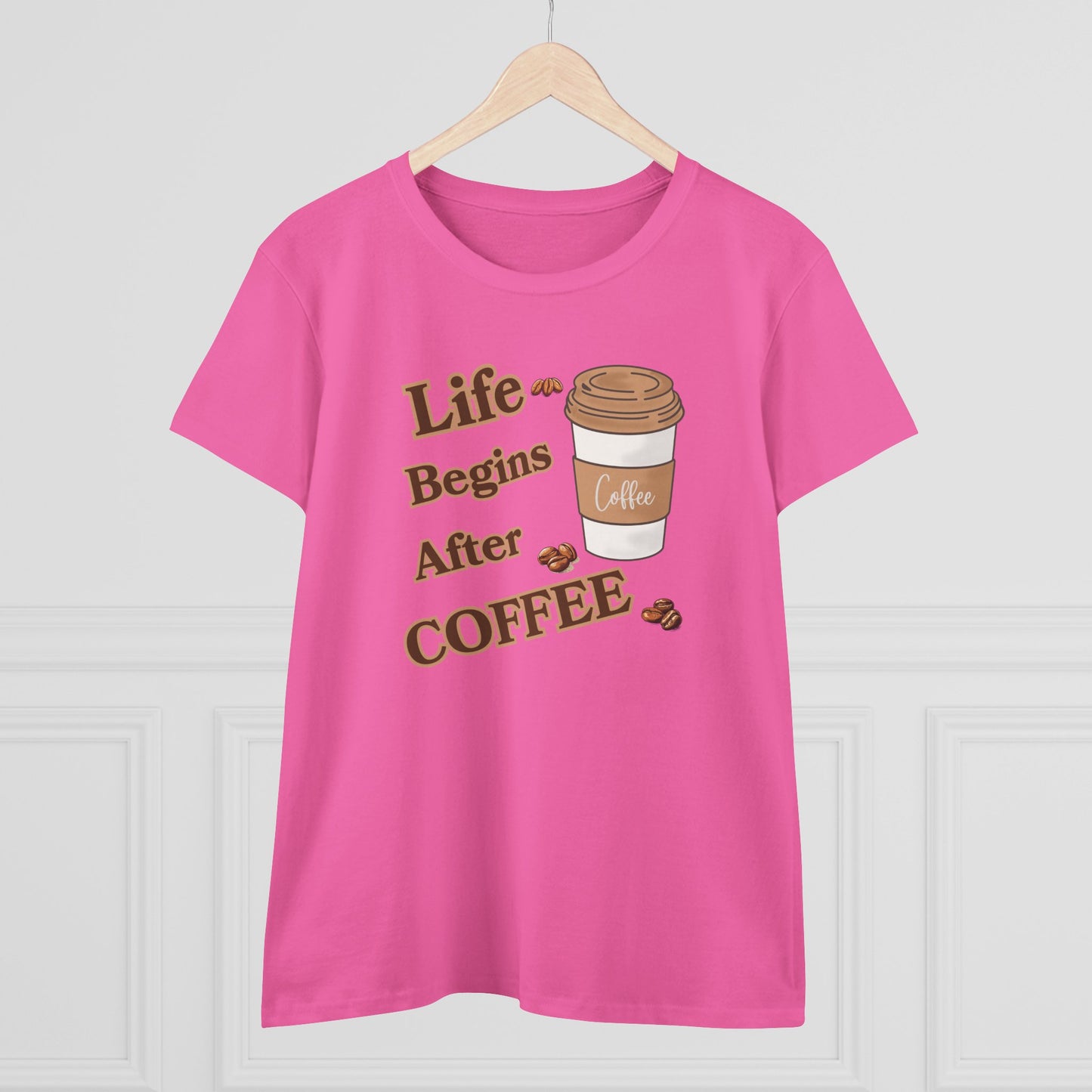 Life Begins After Coffee Shirt, Funny Coffee Shirt, Mother's Day Gift, Coffee Lover Gift, Mom Gift, Coffee Drinker Gift, Birthday Gift