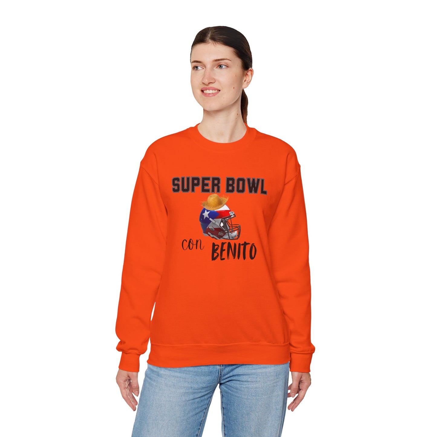Benito Bowl Halftime 2026 Sweatshirt, Benito Bowl Shirt, Football Fan Gift, Puerto Rico Heritage Sweatshirt, Boriqua Pride Gift