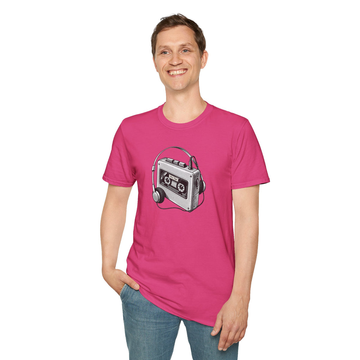 Cassette Tape Shirt, Retro Cassette Player T-Shirt, Mixtape Tee, Vintage Audio Shirt, Music Lover Gift