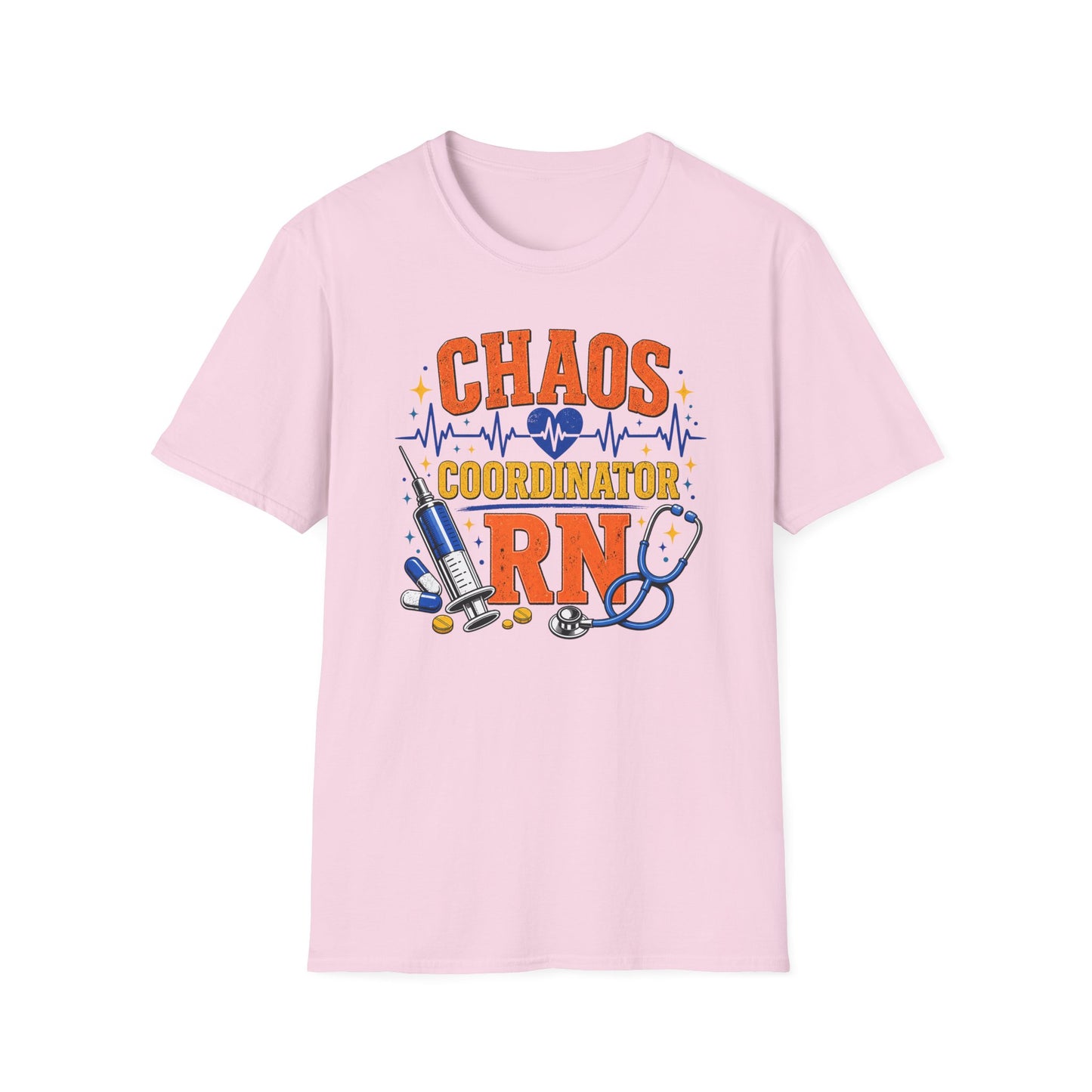 Chaos Coordinator RN Shirt – Funny Nurse Shirt – Nurse Life Tee – Medical Humor Gift for Nurses, RN LPN CNA Nursing Shirt