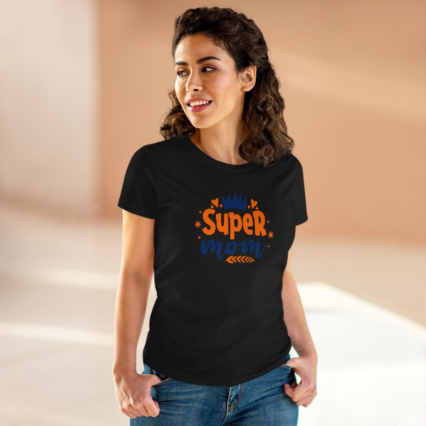 Supermom T-Shirt, Gift for Mom, Cute Summer Top, Mother's Day Gift, Family Gatherings, Casual Wear, Mom's Birthday, Supermom
