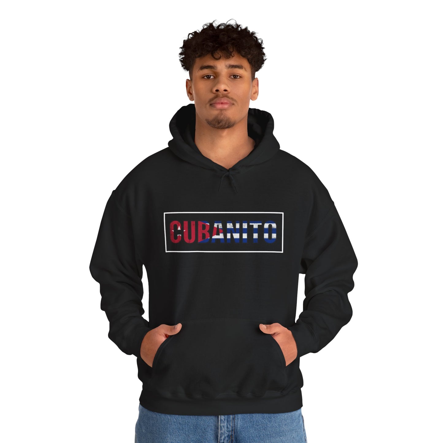 CUBANITO Hoodie – Cuban Flag Hoodie for Men, Latino Pride Hoodie, Cuba Heritage Top, Cuban Culture Graphic Hoodie
