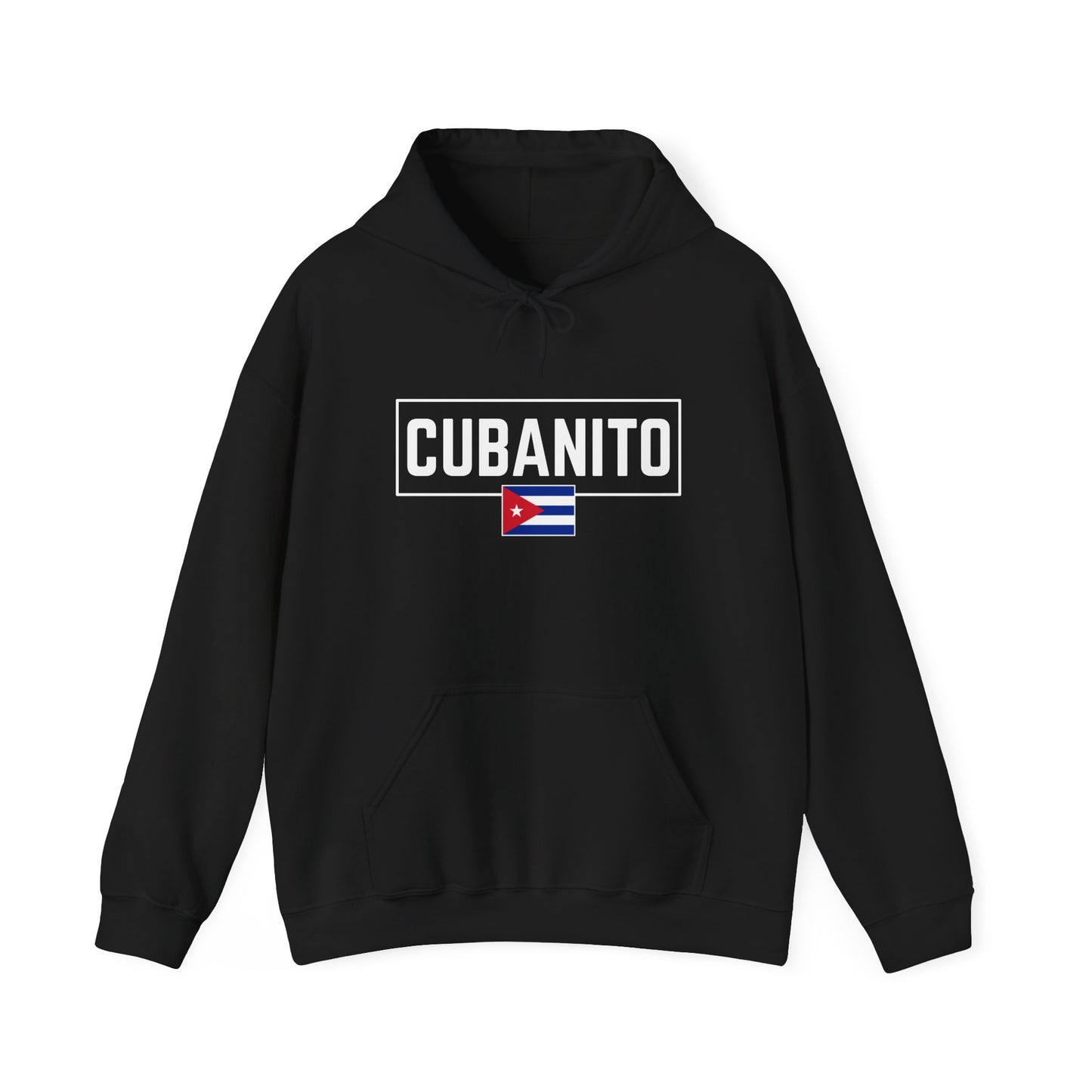 CUBANITO Hoodie – Cuban Flag Hoodie for Men, Latino Pride Hoodie, Cuba Heritage Top, Cuban Culture Graphic Hoodie