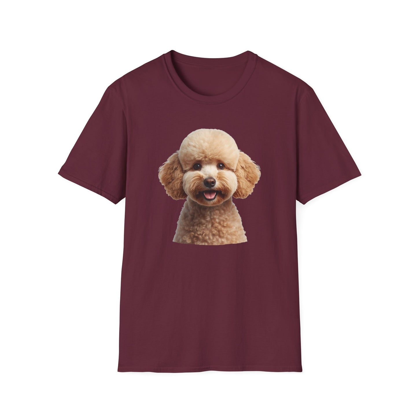 Poodle Dog Portrait Shirt – Poodle Dog Lover Gift, Cute Dog Mom Tee, Dog Dad Shirt, Pet Breed Apparel