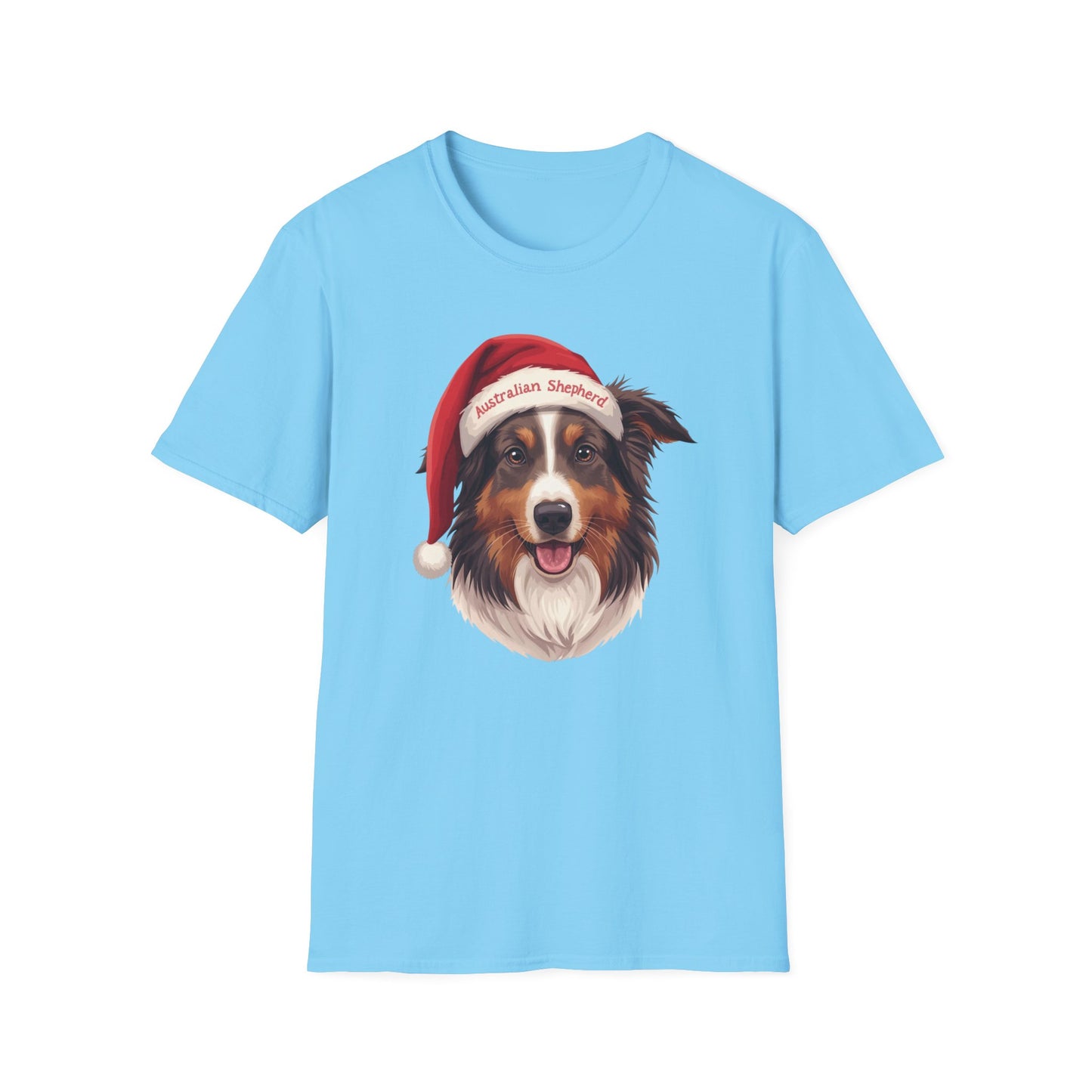 Australian Shepherd Dog Portrait Shirt – Aussie Dog Lover Gift, Cute Dog Mom Tee, Dog Dad Shirt, Pet Breed Apparel