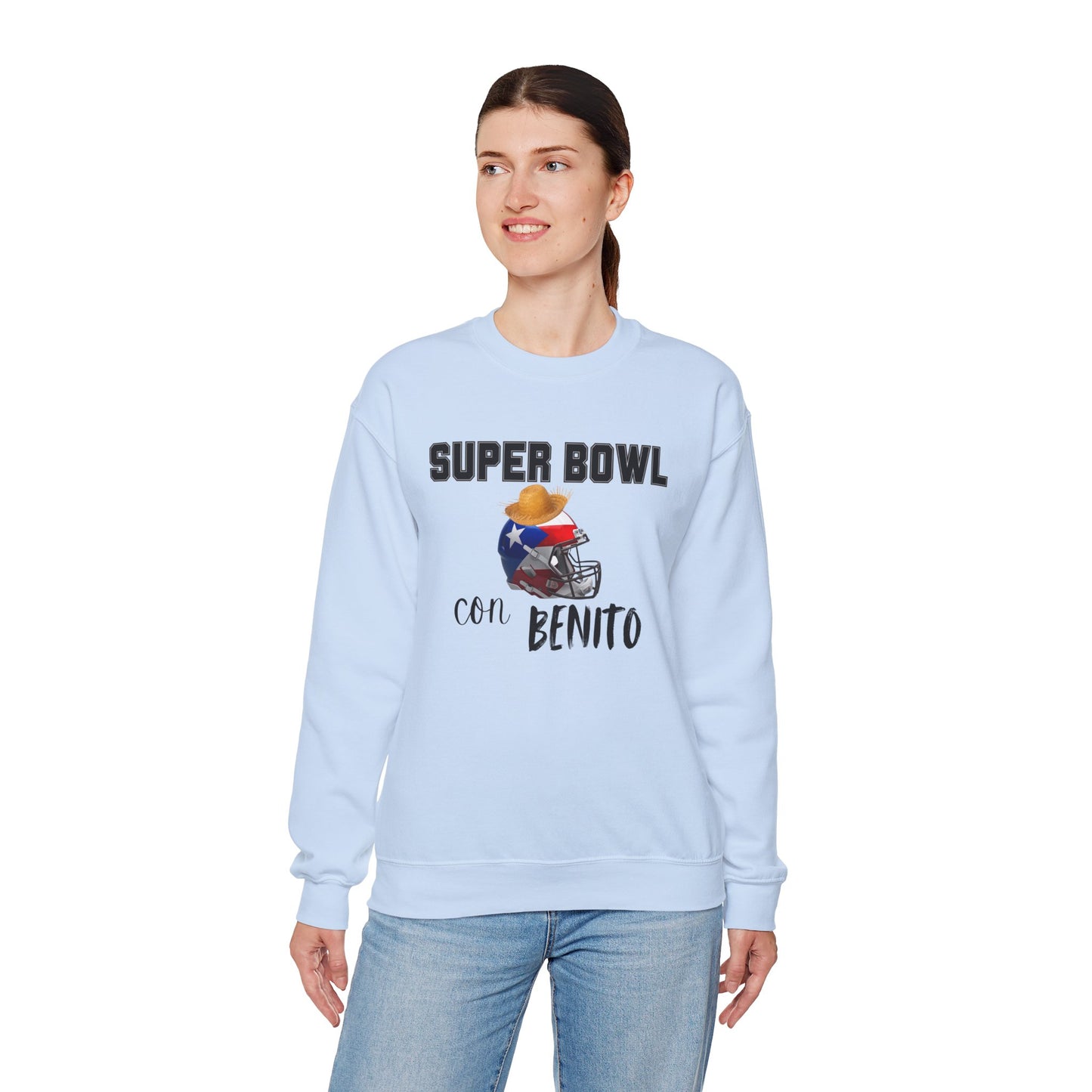 Benito Bowl Halftime 2026 Sweatshirt, Benito Bowl Shirt, Football Fan Gift, Puerto Rico Heritage Sweatshirt, Boriqua Pride Gift