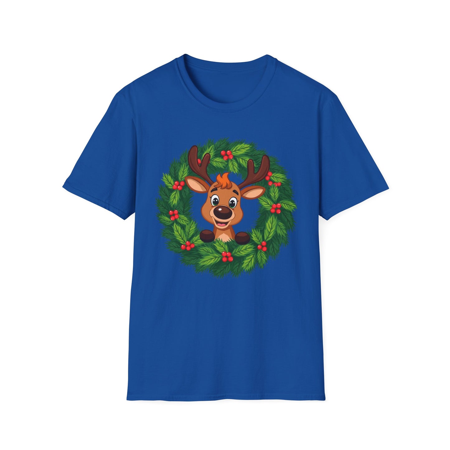 Reindeer in the Wreath Shirt, Family Christmas Shirts, Christmas T Shirt, Holiday Shirt, Cute Xmas Shirt for the family, Holiday Gift