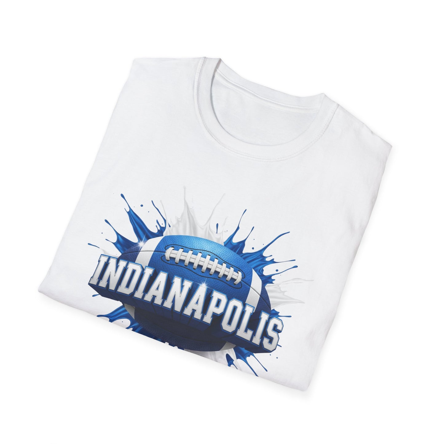 Indianapolis Football Unisex T-Shirt, Indianapolis Team Tee, Football Gift for Indianapolis Fans, Game Day Shirt, Sports Fan Apparel Tee