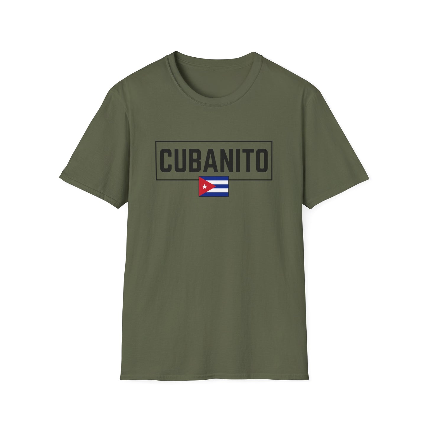 CUBANITO T-Shirt – Cuban Flag Shirt for Men, Latino Pride Tee, Cuba Heritage Top, Cuban Culture Graphic Tee