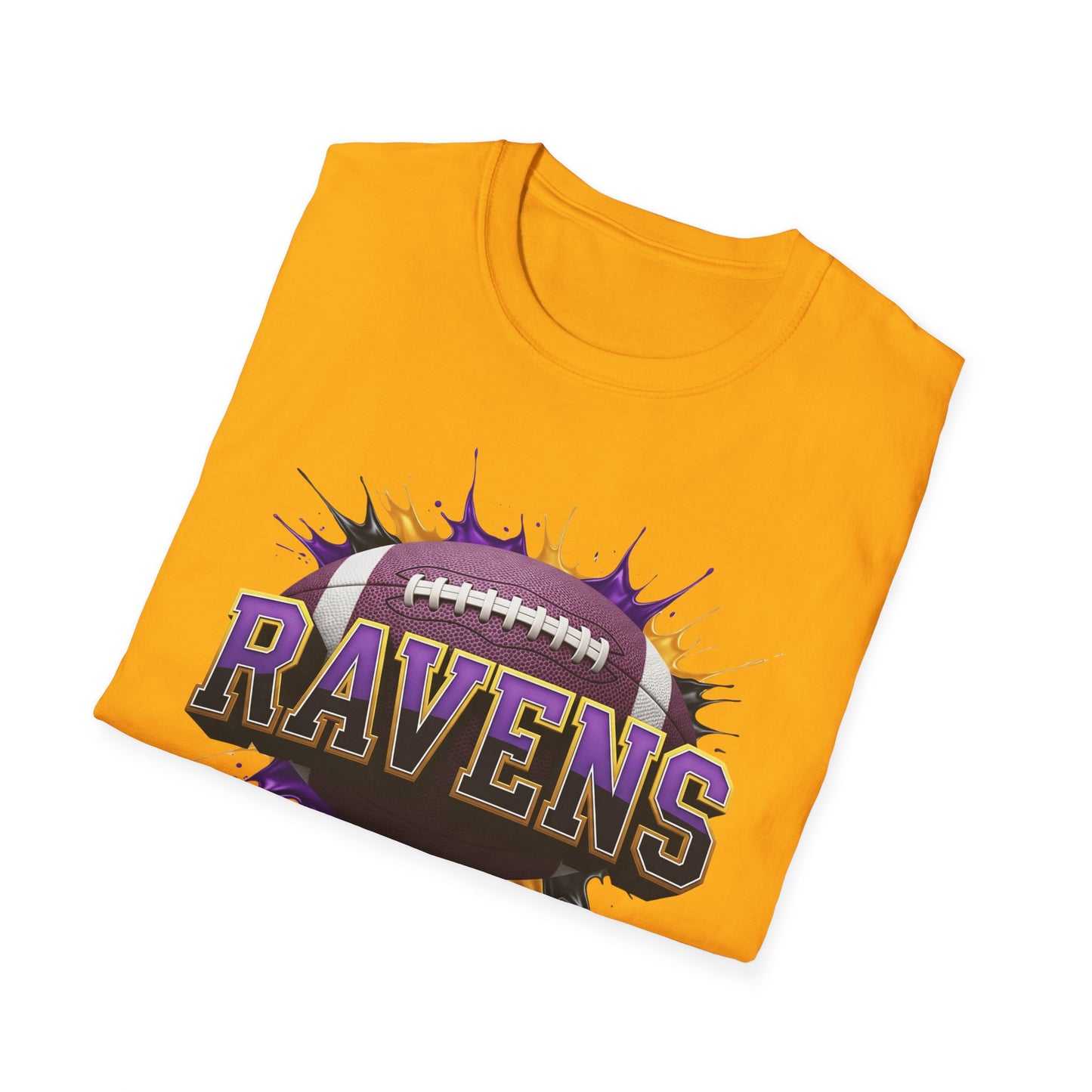 Baltimore Football Unisex T-Shirt, Baltimore Team Tee, Football Gift for Baltimore Fans, Game Day Shirt, Sports Fan Apparel Football Tee