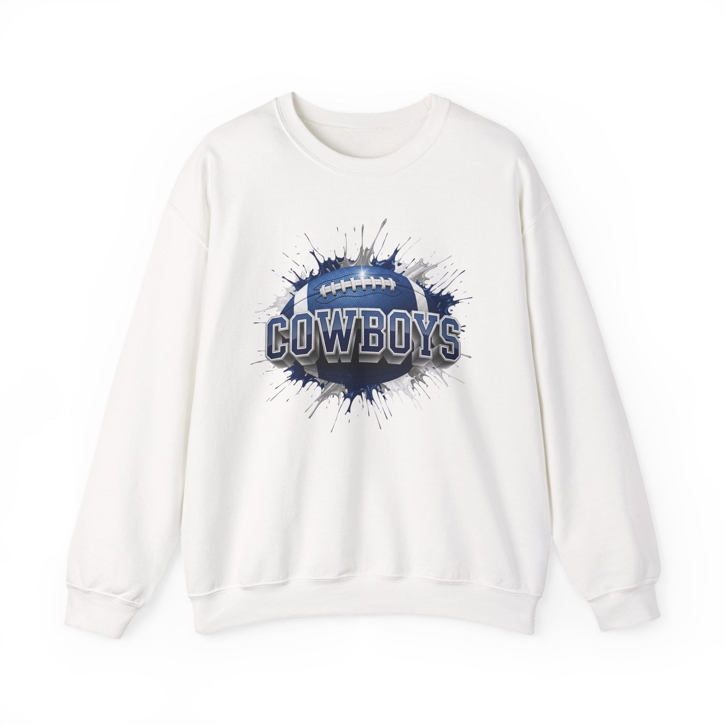 Dallas Football Sweatshirt, Dallas Team Sweatshirt, Football Gift for Dallas Fans, Game Day Sports Fan Football Apparel
