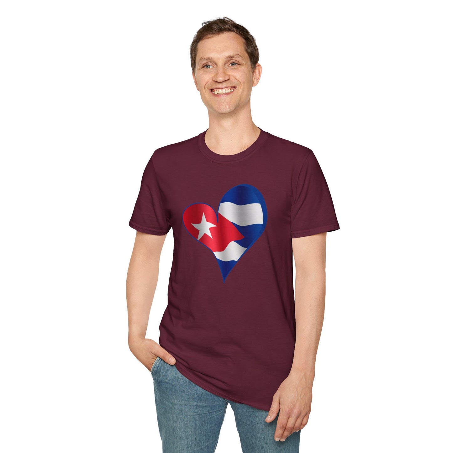 Cuba in my Heart T-Shirt, Cuba Shirt, Cuban Gift, Cuban Flag Shirt, Cubano Shirt, Cuban Flag shirt, Mother's Day Gift, Father's Day Gift