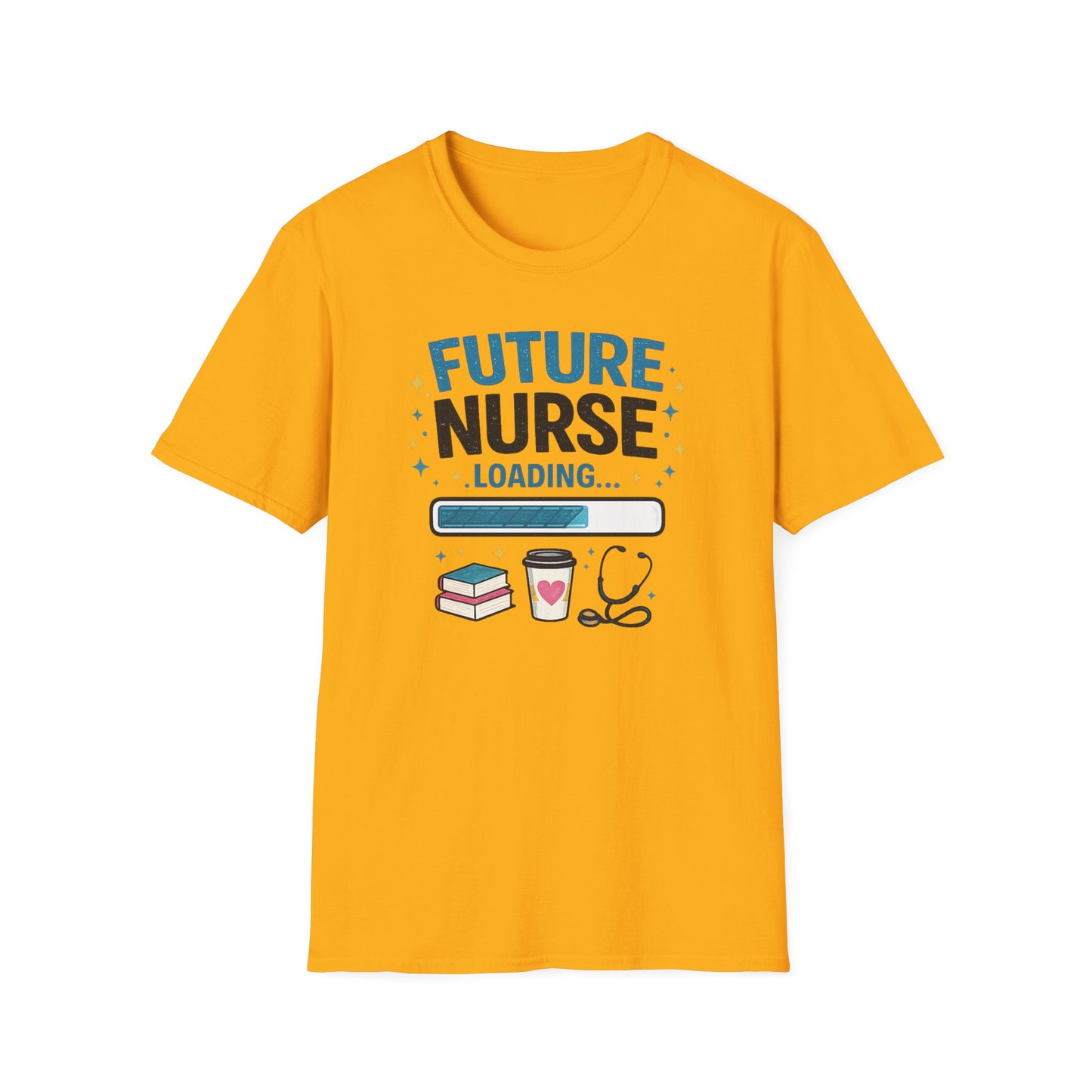 Future Nurse Loading Shirt – Funny Nursing Student T-Shirt, RN School Gift, Nursing School Graduation Tee, Nurse Student Gift Idea
