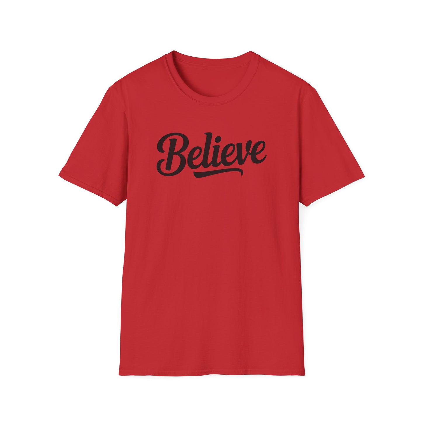 Believe T-Shirt – Inspirational Faith Shirt, Christian Motivational Tee, Positive Encouragement Apparel