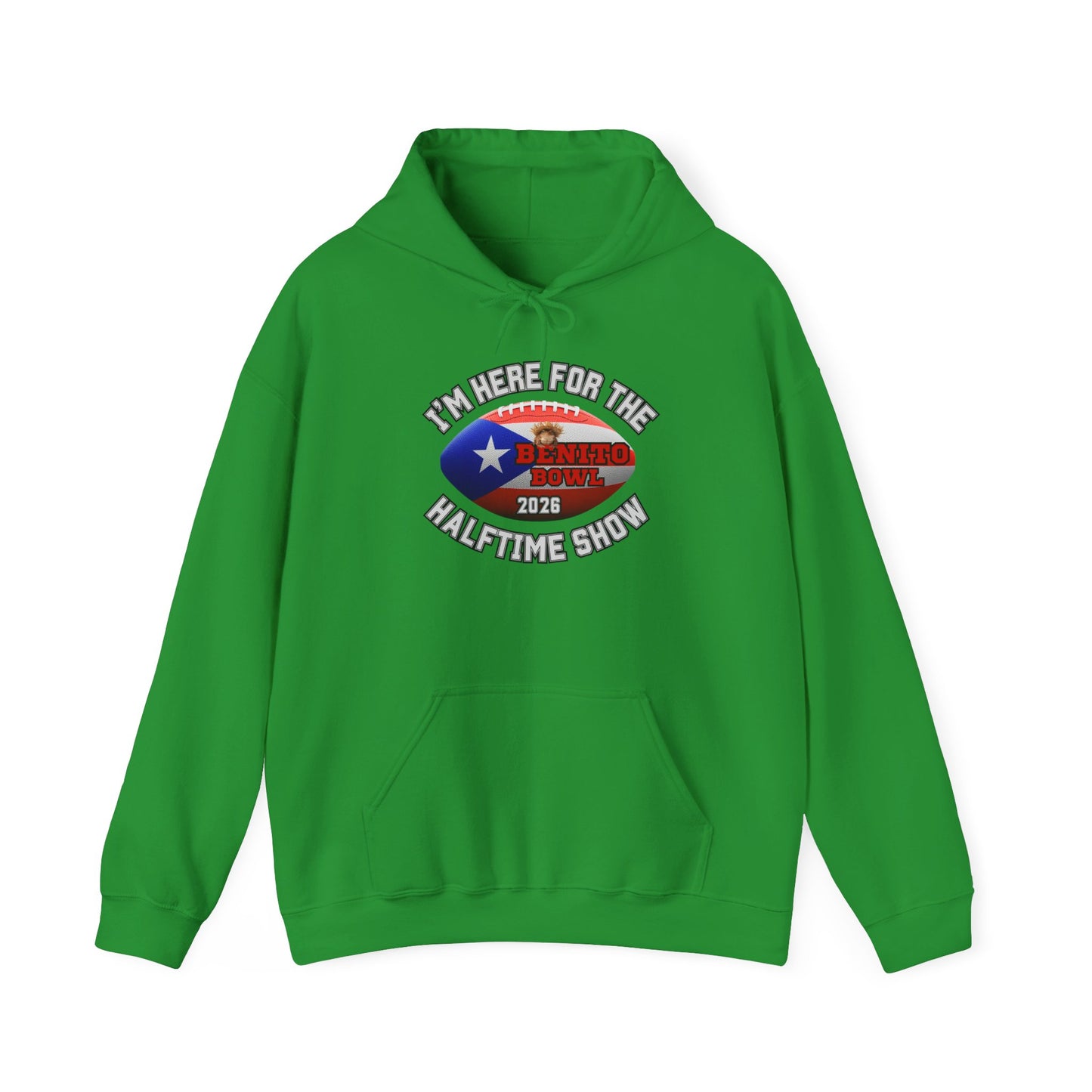 Benito Bowl Halftime Shirt 2026 Hoodie, Benito Bowl Hooded Sweatshirt, Football Fan Gift, Puerto Rico Heritage Hoodie, Boriqua Pride Gift