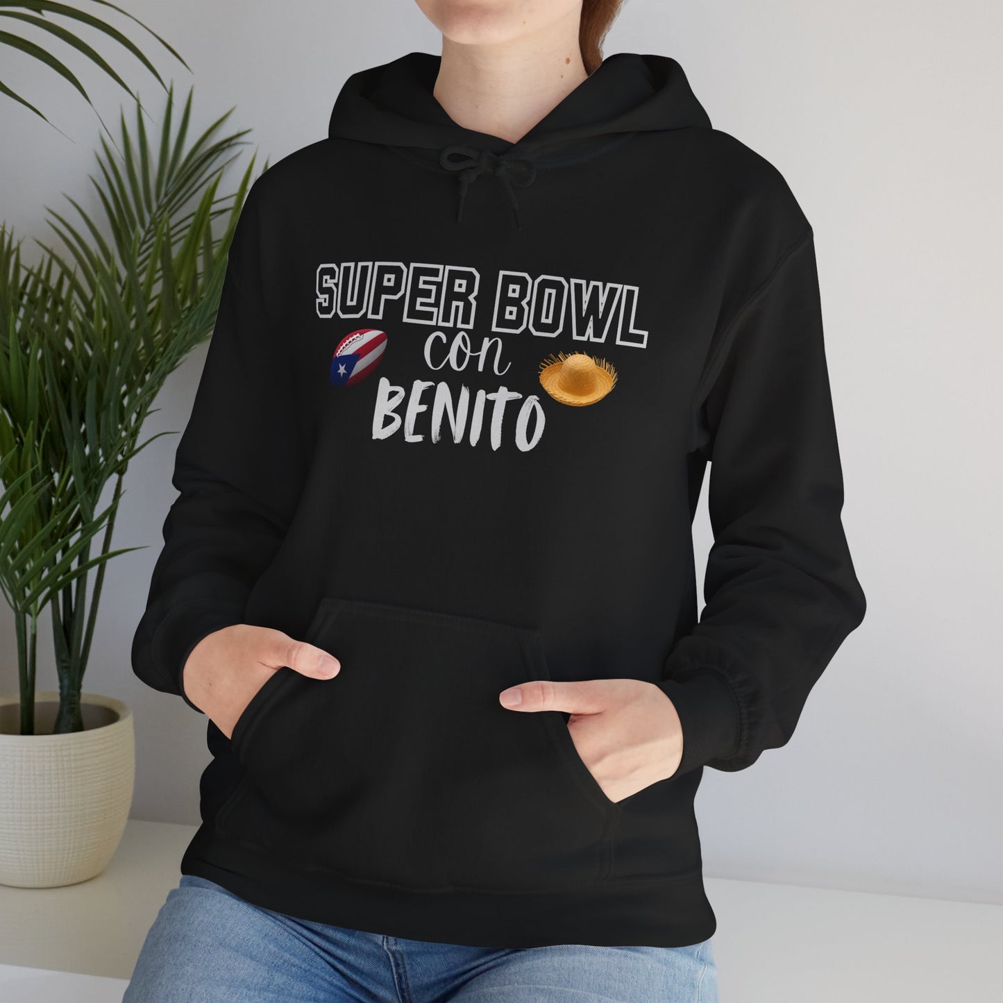 Benito Bowl Halftime Shirt 2026 Hoodie, Benito Bowl Hooded Sweatshirt, Football Fan Gift, Puerto Rico Heritage Hoodie, Boriqua Pride Gift