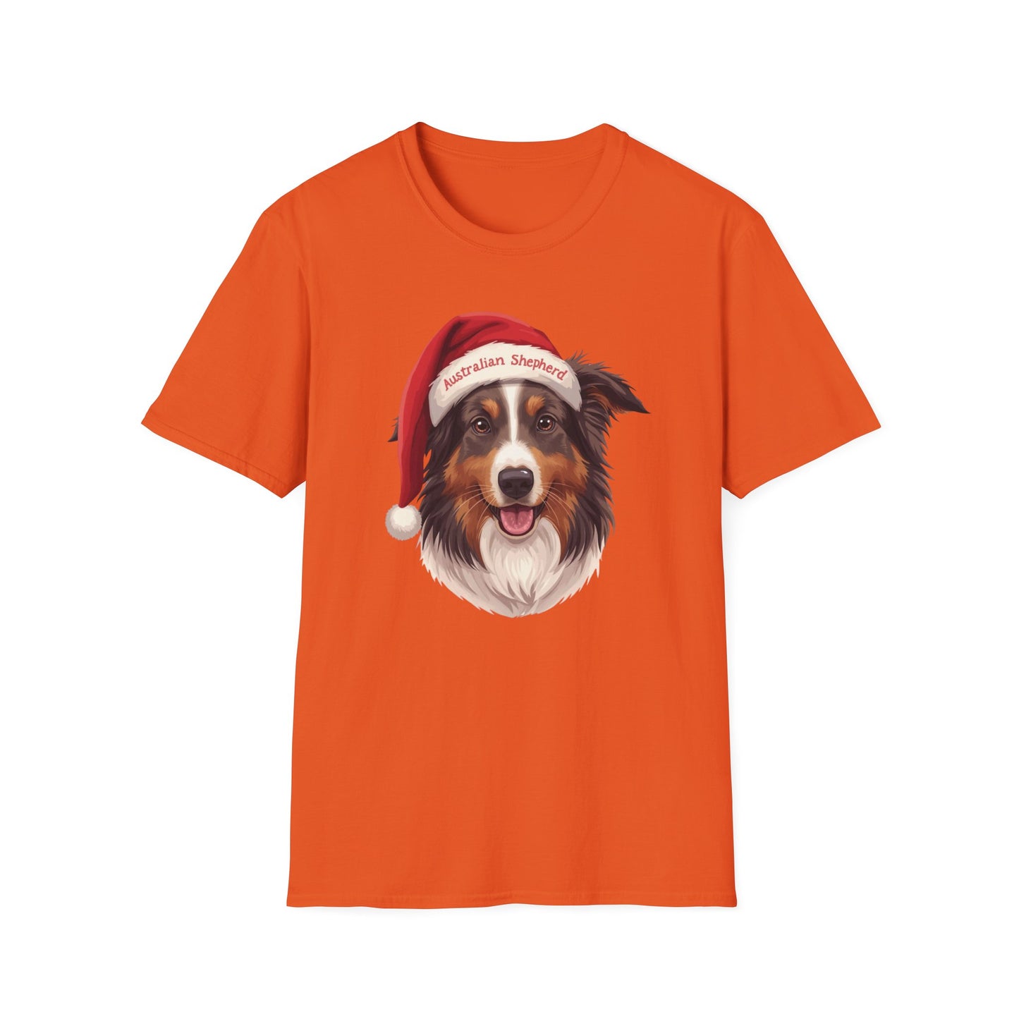 Australian Shepherd Dog Portrait Shirt – Aussie Dog Lover Gift, Cute Dog Mom Tee, Dog Dad Shirt, Pet Breed Apparel