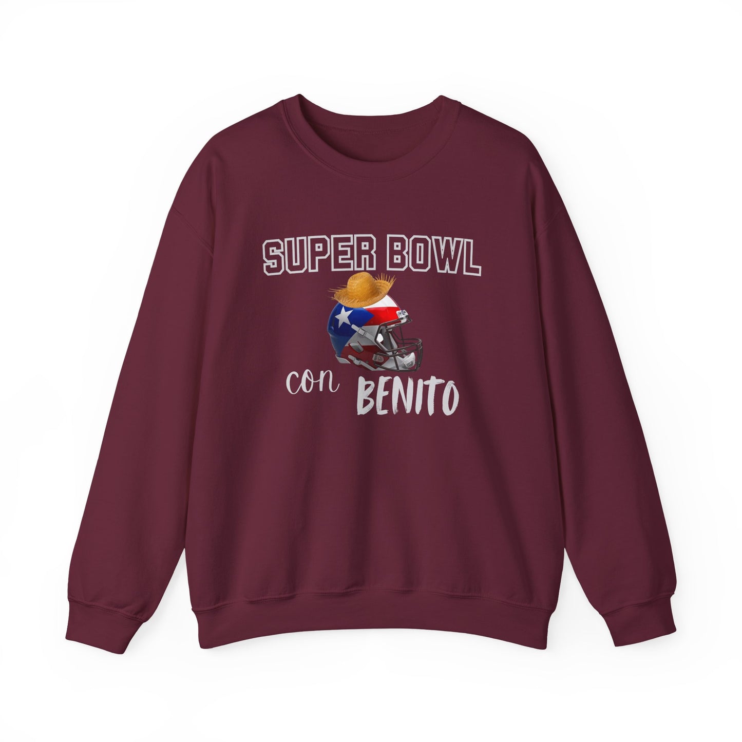 Benito Bowl Halftime 2026 Sweatshirt, Benito Bowl Shirt, Football Fan Gift, Puerto Rico Heritage Sweatshirt, Boriqua Pride Gift