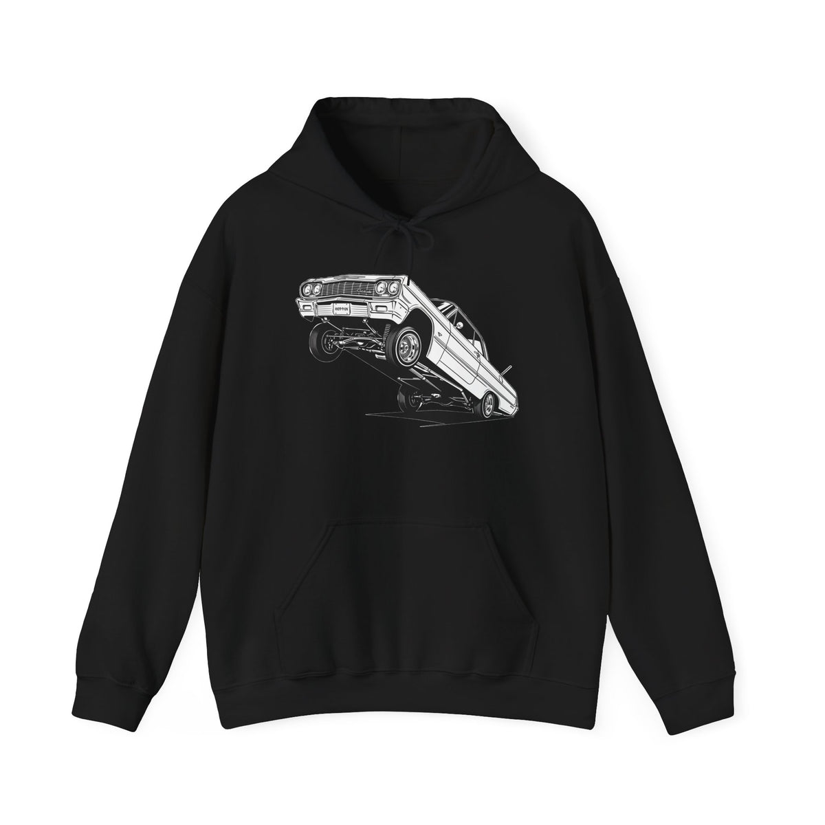 Classic Car Hoodie, Lowrider Car Hoodie, Vintage Auto Hoodie, Car Enthusiast Sweatshirt, Unisex Automotive Hoodie