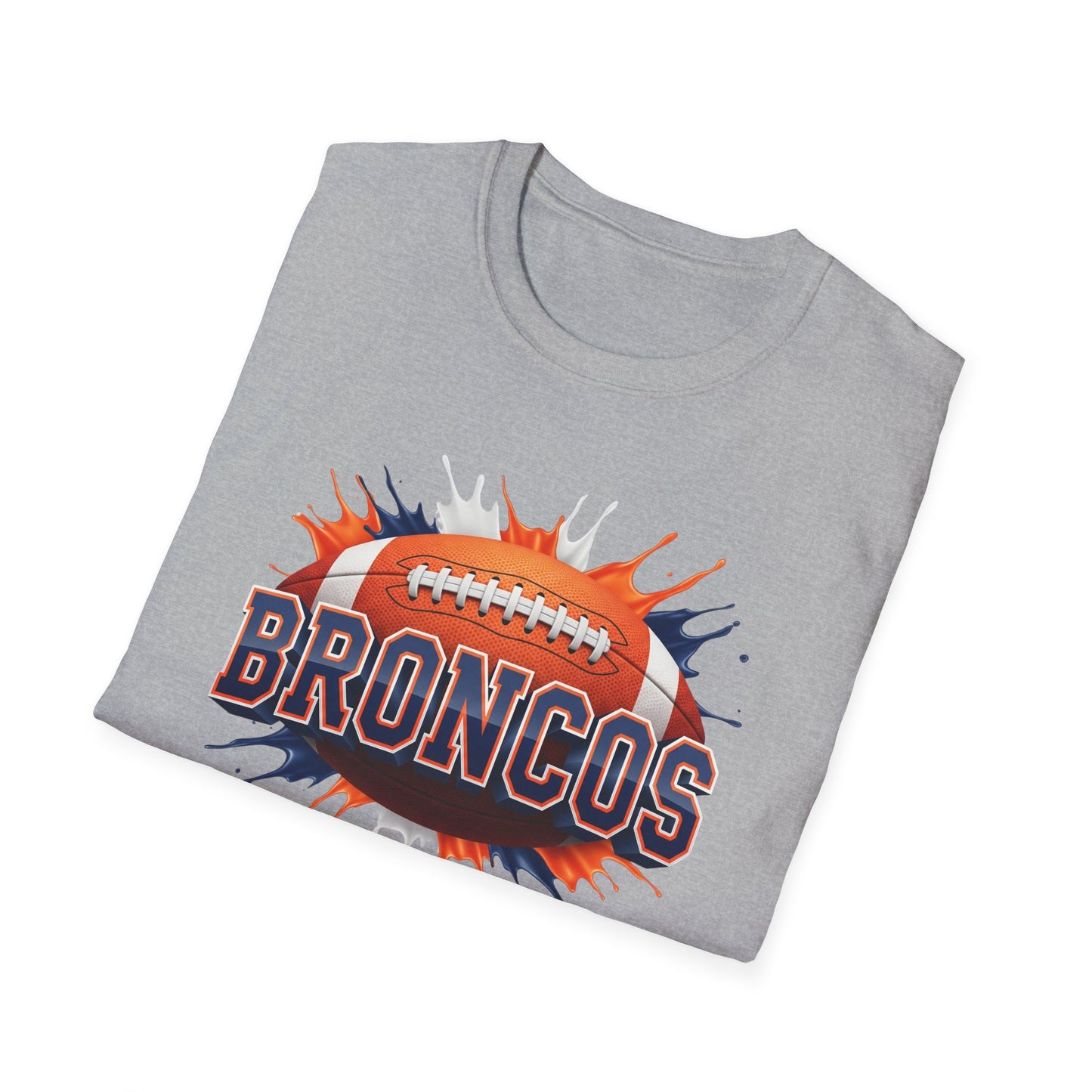 Denver Football Unisex T-Shirt, Denver Team Tee, Football Gift for Denver Fans, Game Day Shirt, Sports Fan Apparel, Football Tee