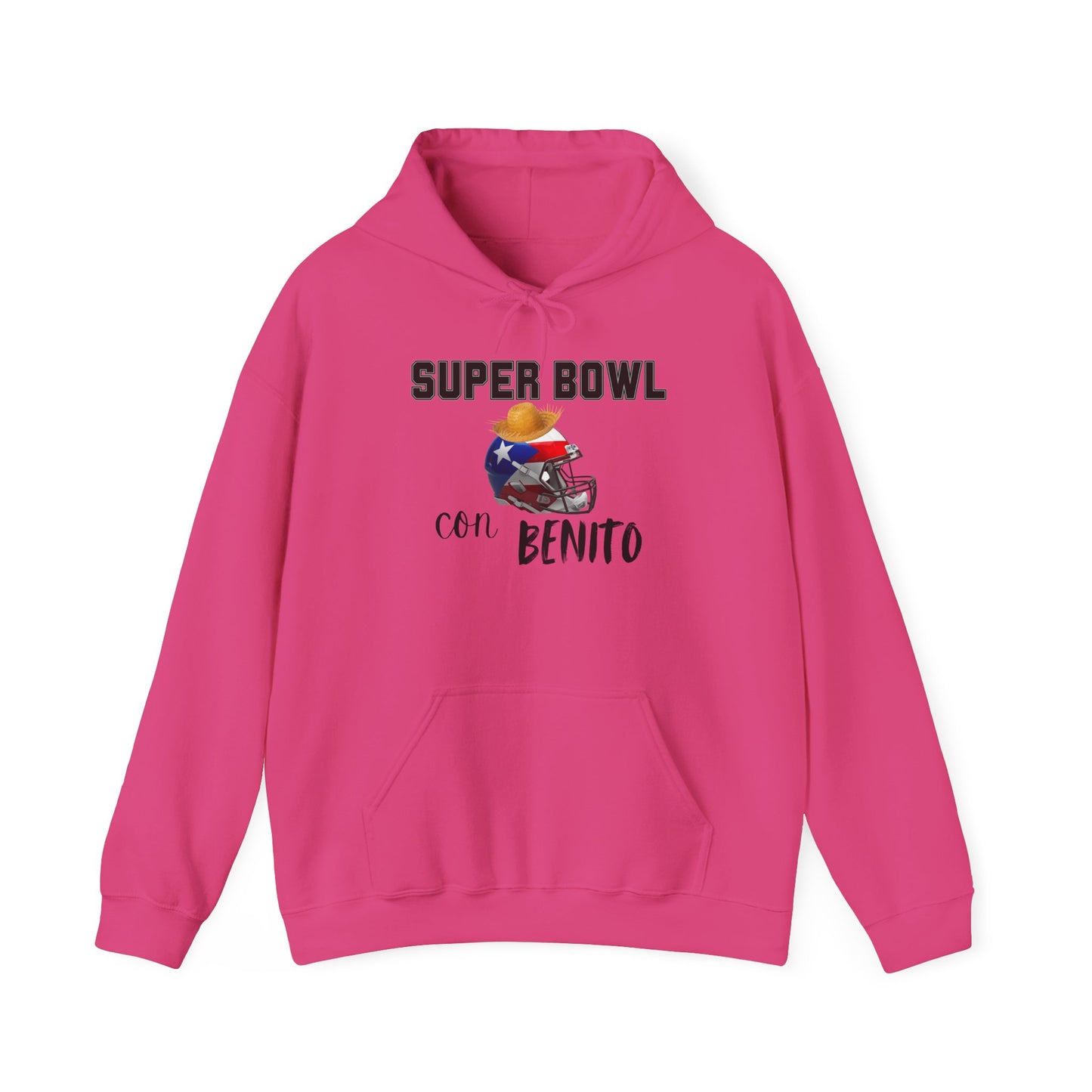 Benito Bowl Halftime Shirt 2026 Hoodie, Benito Bowl Hooded Sweatshirt, Football Fan Gift, Puerto Rico Heritage Hoodie, Boriqua Pride Gift