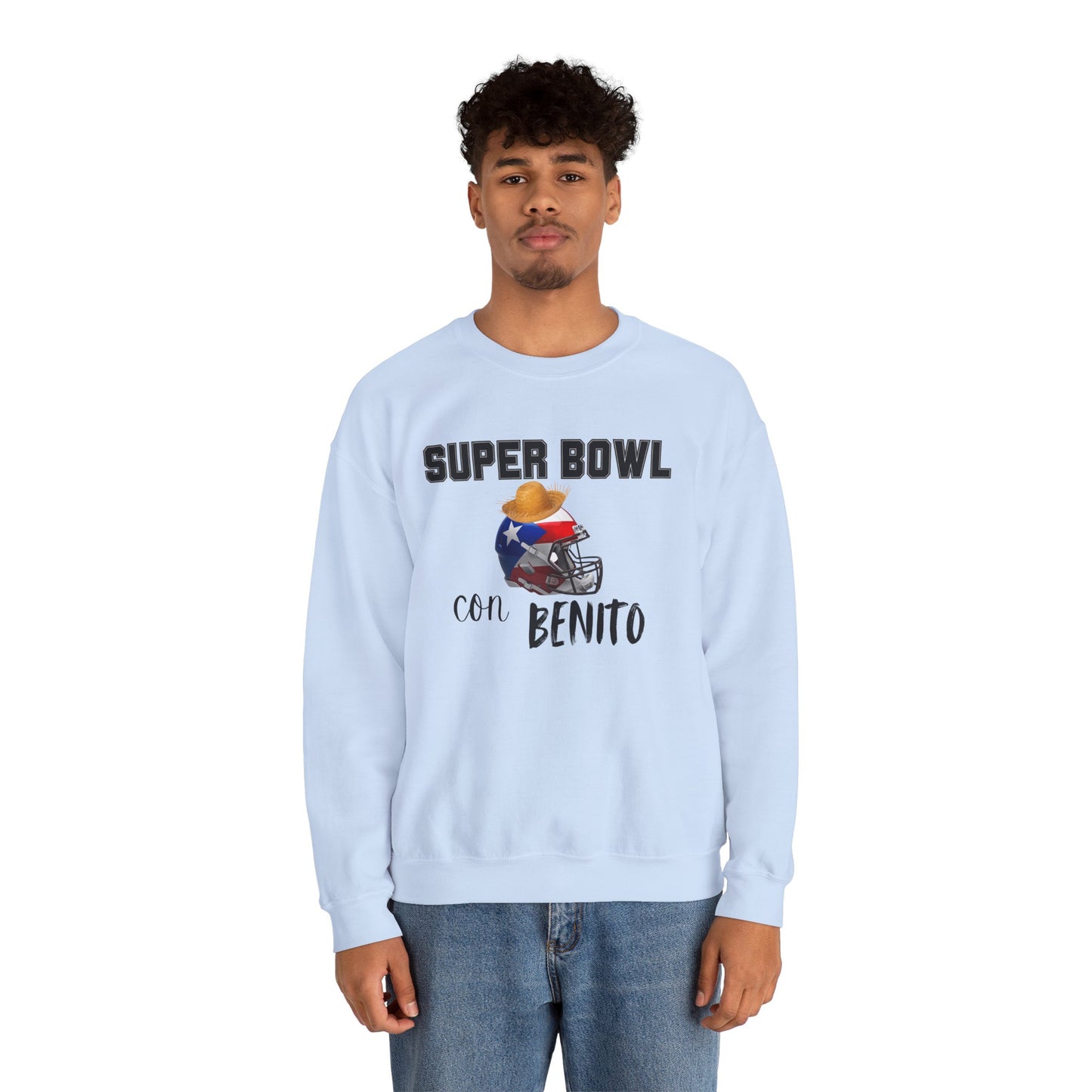 Benito Bowl Halftime 2026 Sweatshirt, Benito Bowl Shirt, Football Fan Gift, Puerto Rico Heritage Sweatshirt, Boriqua Pride Gift
