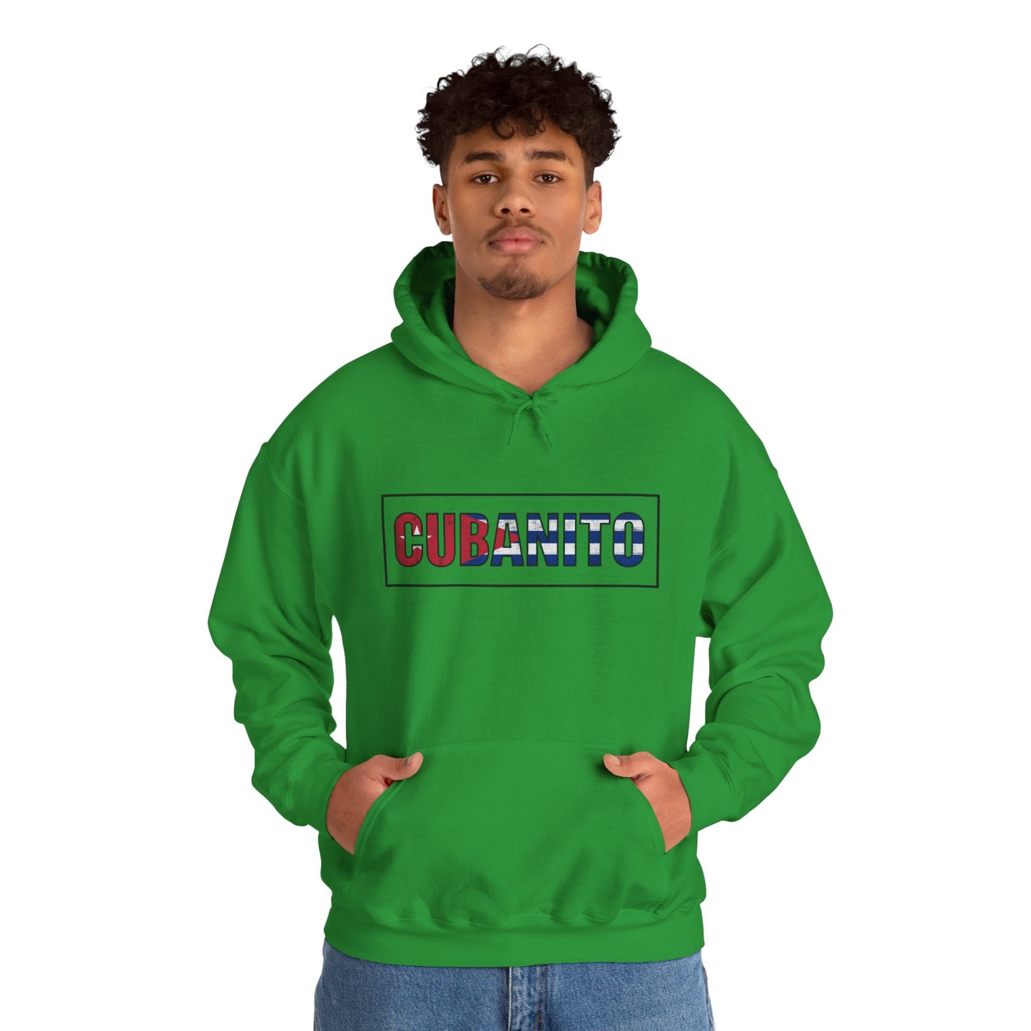 CUBANITO Hoodie – Cuban Flag Hoodie for Men, Latino Pride Hoodie, Cuba Heritage Top, Cuban Culture Graphic Hoodie